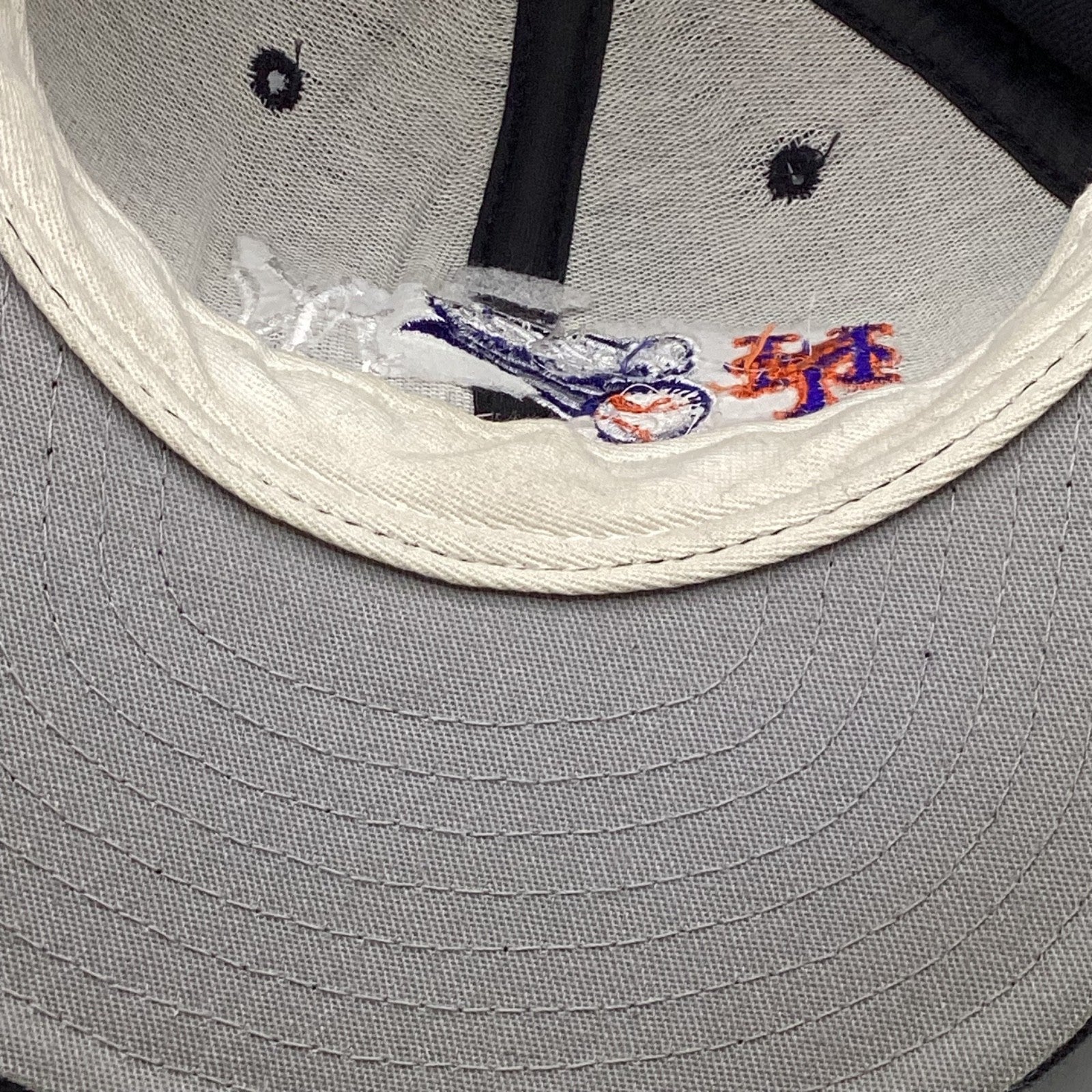 Vintage New York Mets Yankees World Series New Era SnapBack Hat Cap Mlb Usa