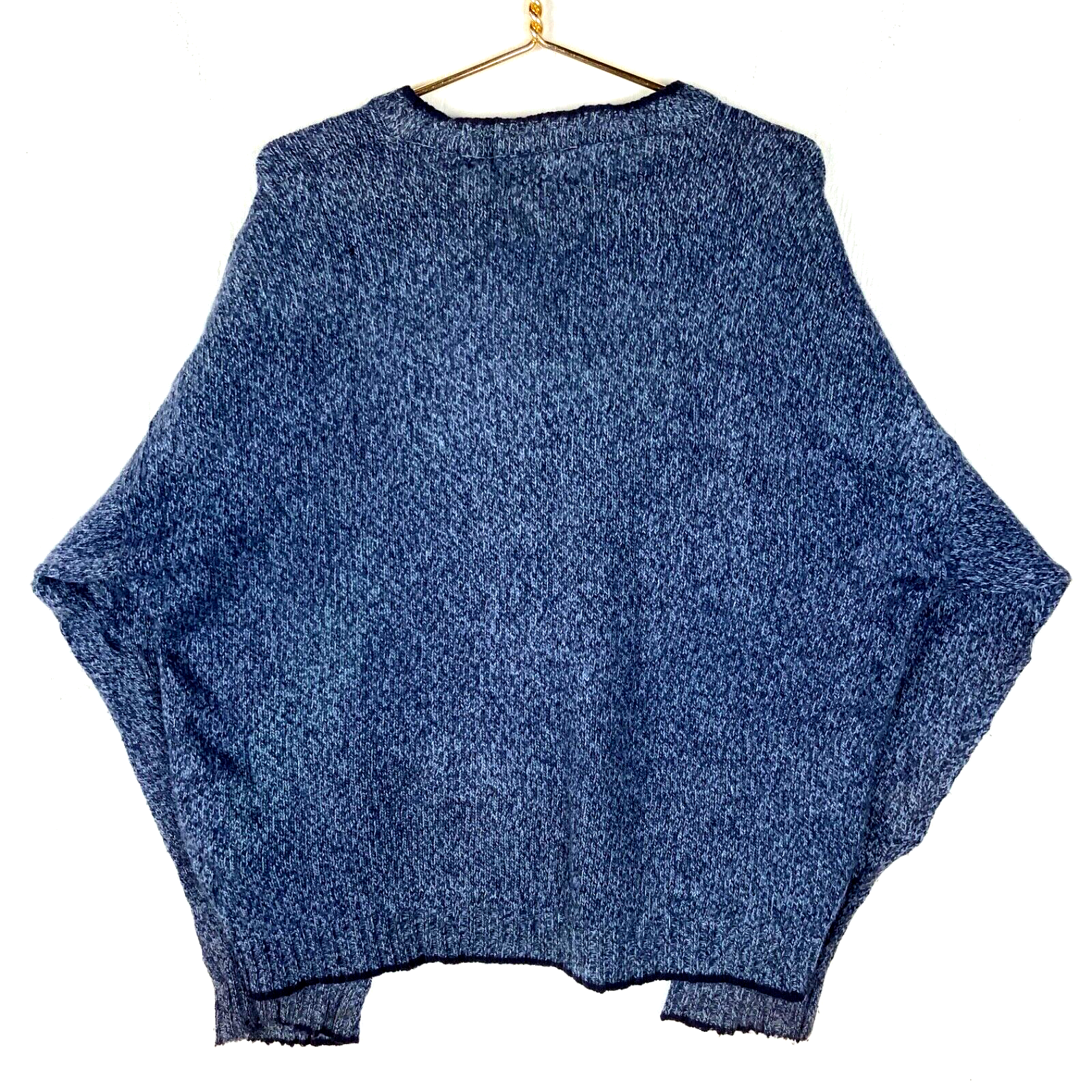 Vintage Woolrich Knit Wool Sweater 2XL Blue Crewneck