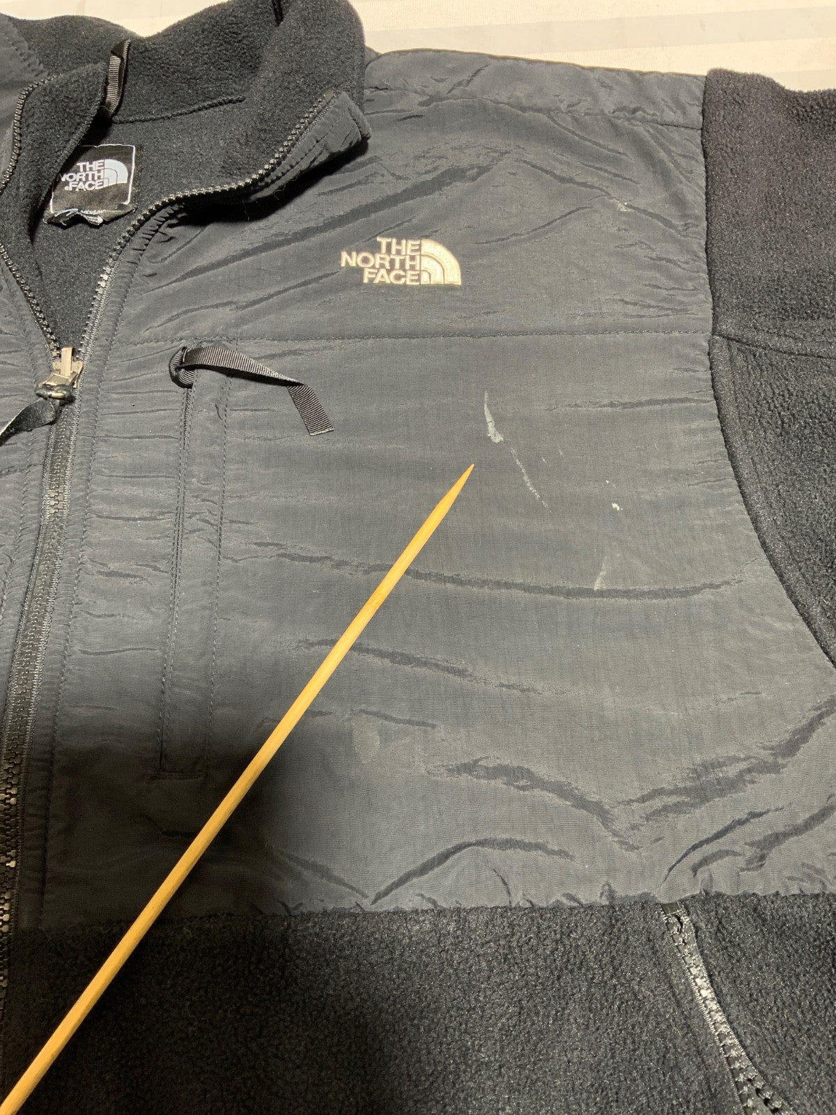 The North Face Denali Fleece Sweater Jacket Size 2XL Black Full Zip Polartec