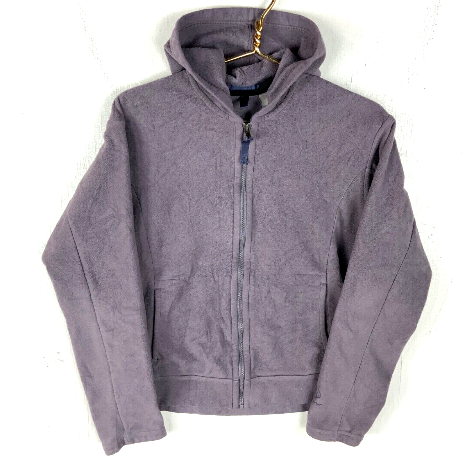 Vintage Patagonia Rhythm Fleece Sweater Jacket Women’s Large Purple Full Zip Usa