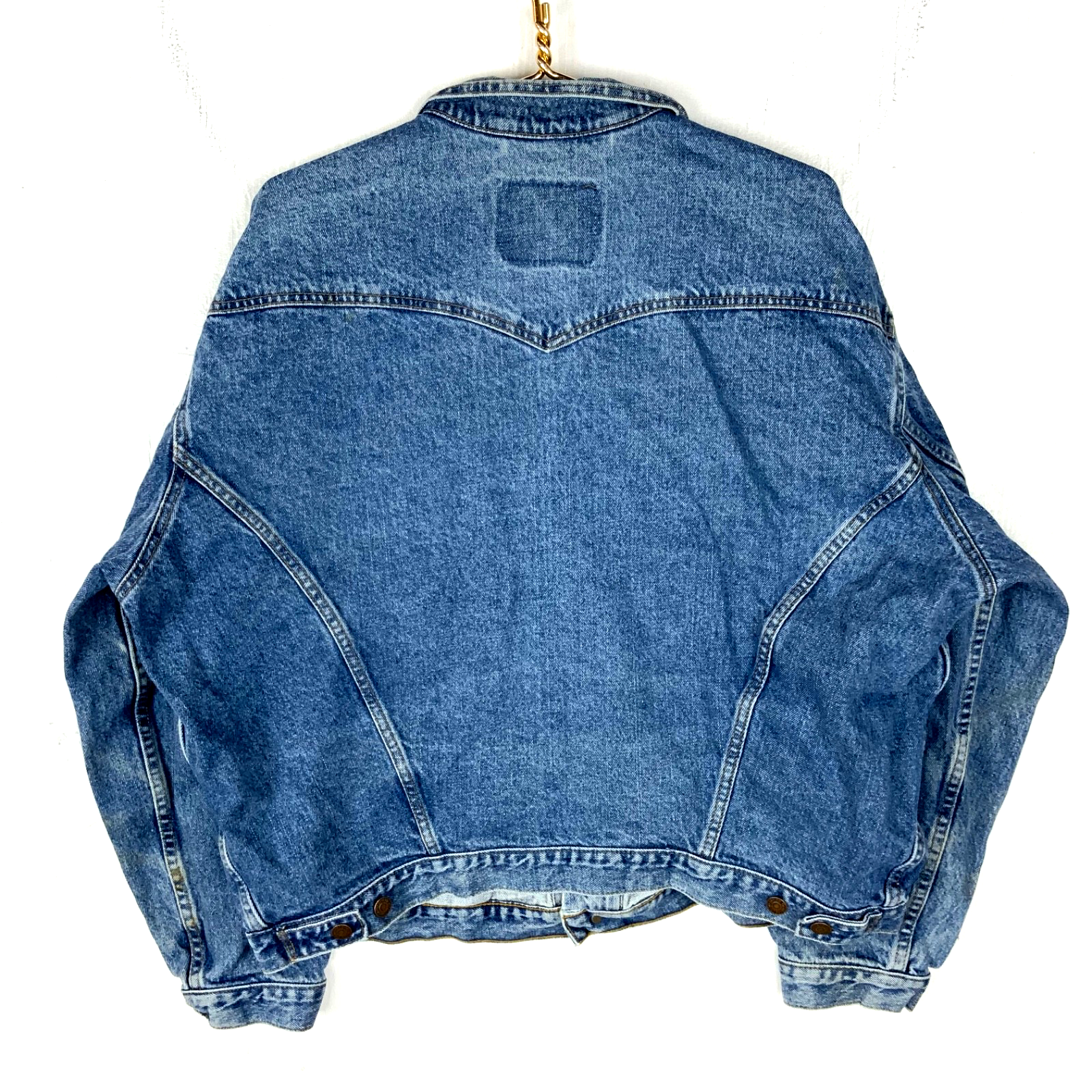 Vintage Levi’s Denim Jean Jacket XL Blue Medium Wash 90s