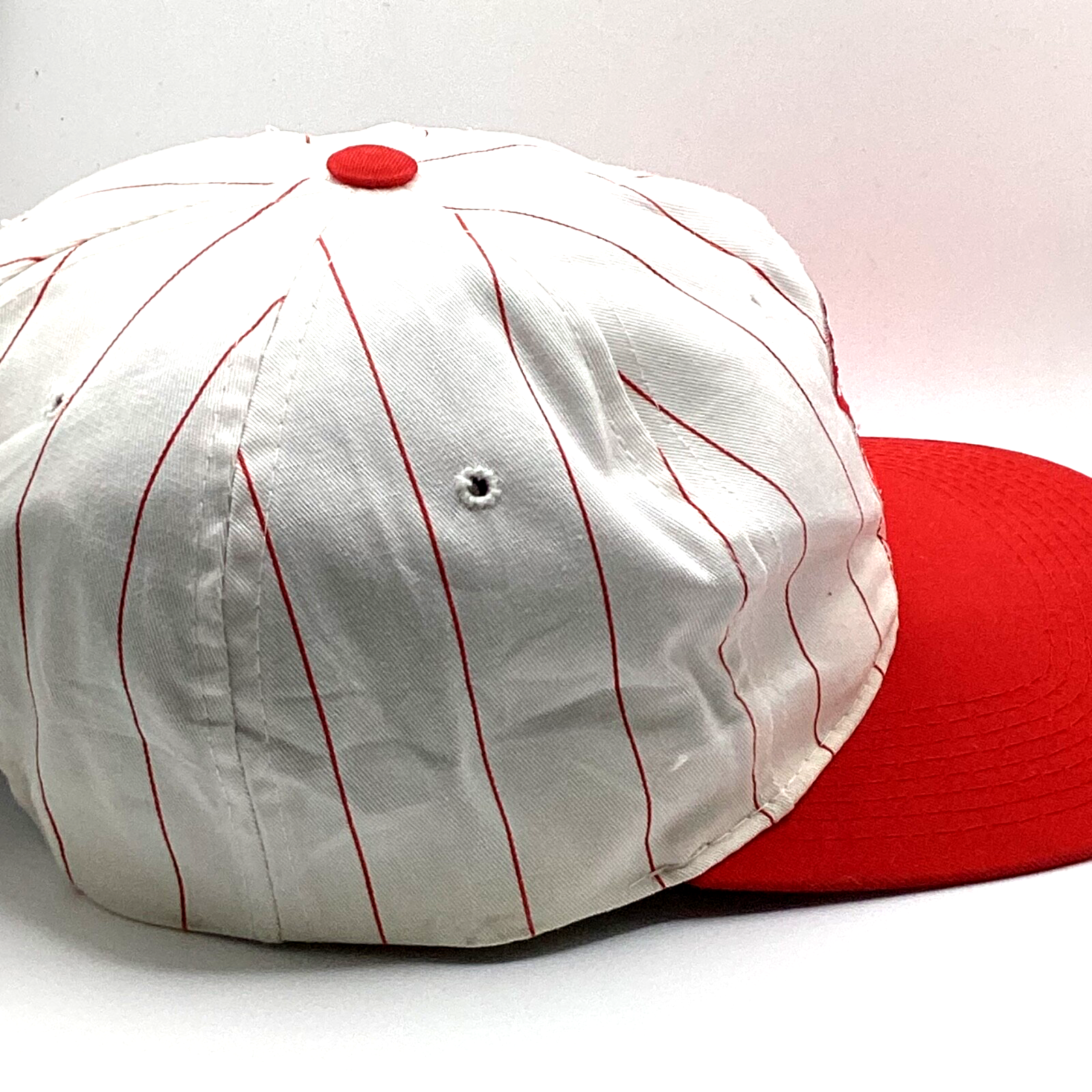 Vintage Ohio State Buckeyes Starter SnapBack Hat Cap Adjustable Ncaa Pinstripe