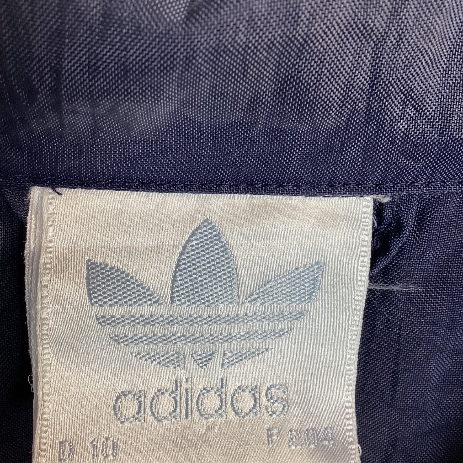 Vintage Adidas Windbreaker Jacket Size XL Blue Full Zip Extra Length 90s Trefoil
