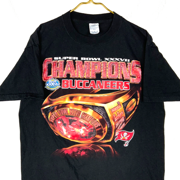 Vintage Tampa Bay Buccaneers Delta T-Shirt Medium Nfl Super Bowl Xxxvii Champs