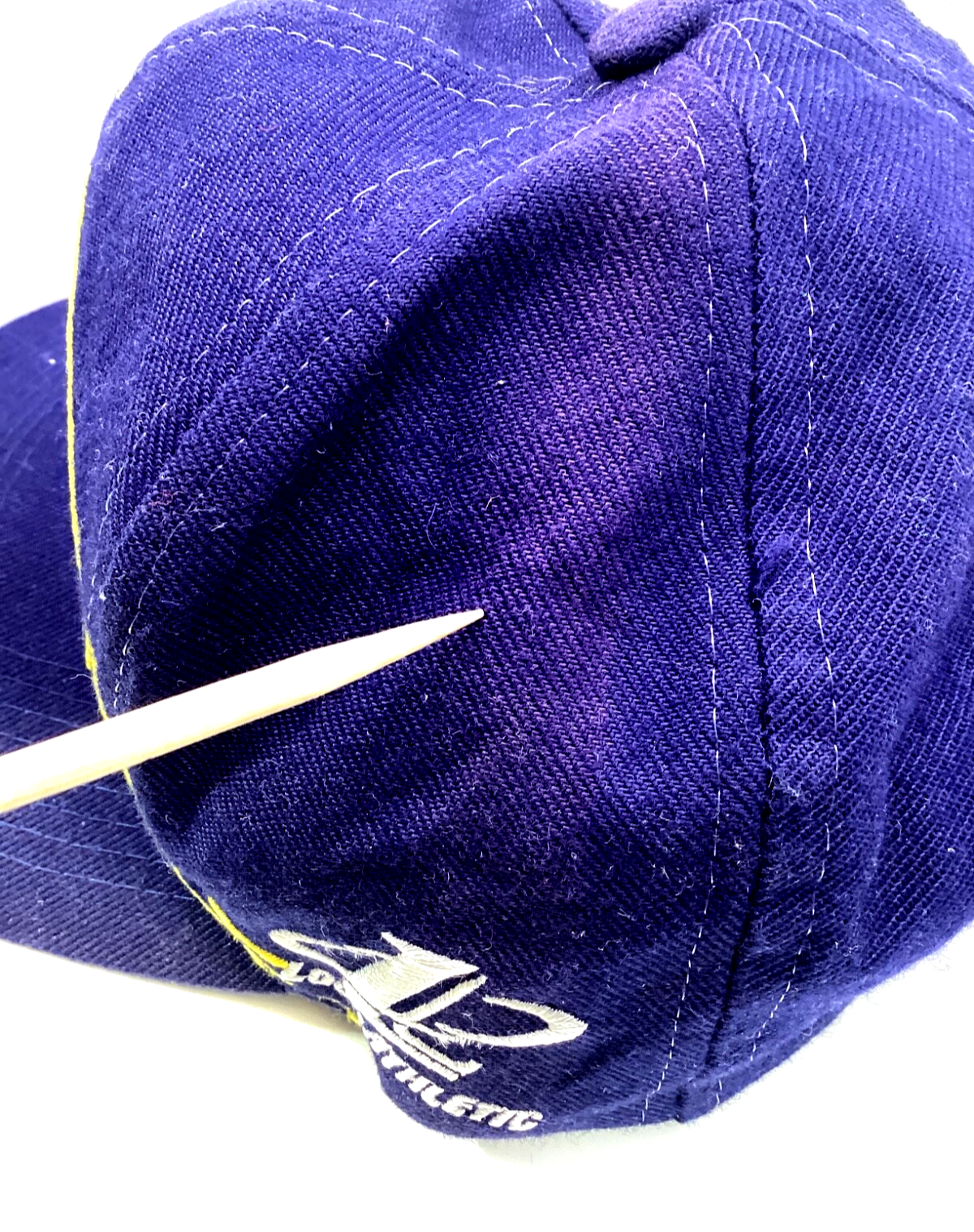 Vintage Indiana Pacers Logo Athletic Splash SnapBack Hat Cap Adjustable Nba