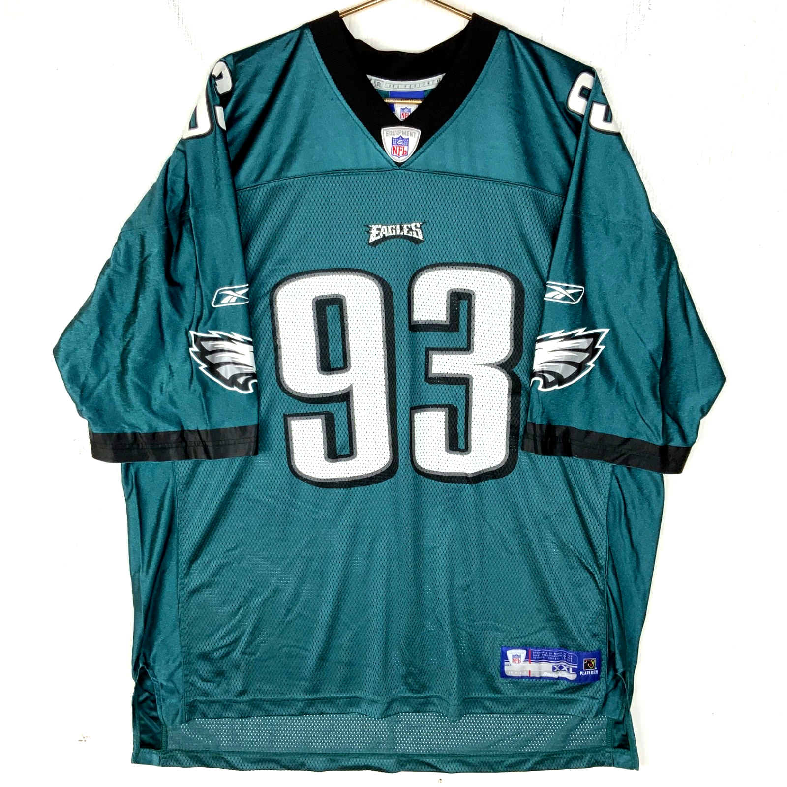 Philadelphia Eagles Jersey 2XL Reebok Jevon Kearse Green Nfl
