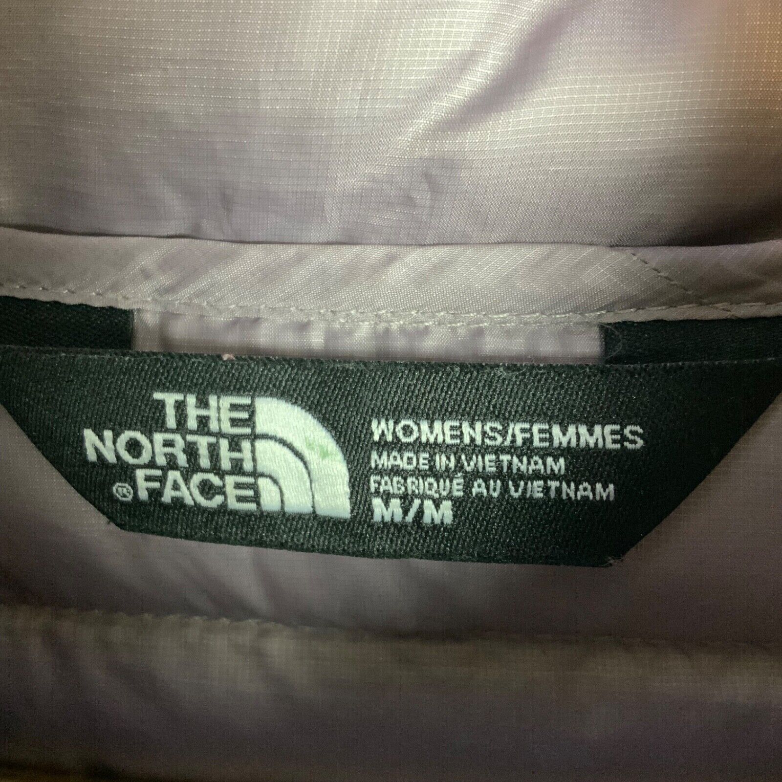 The North Face Women's 700 Down Puffer Jacket Size Medium Purple Full Zip