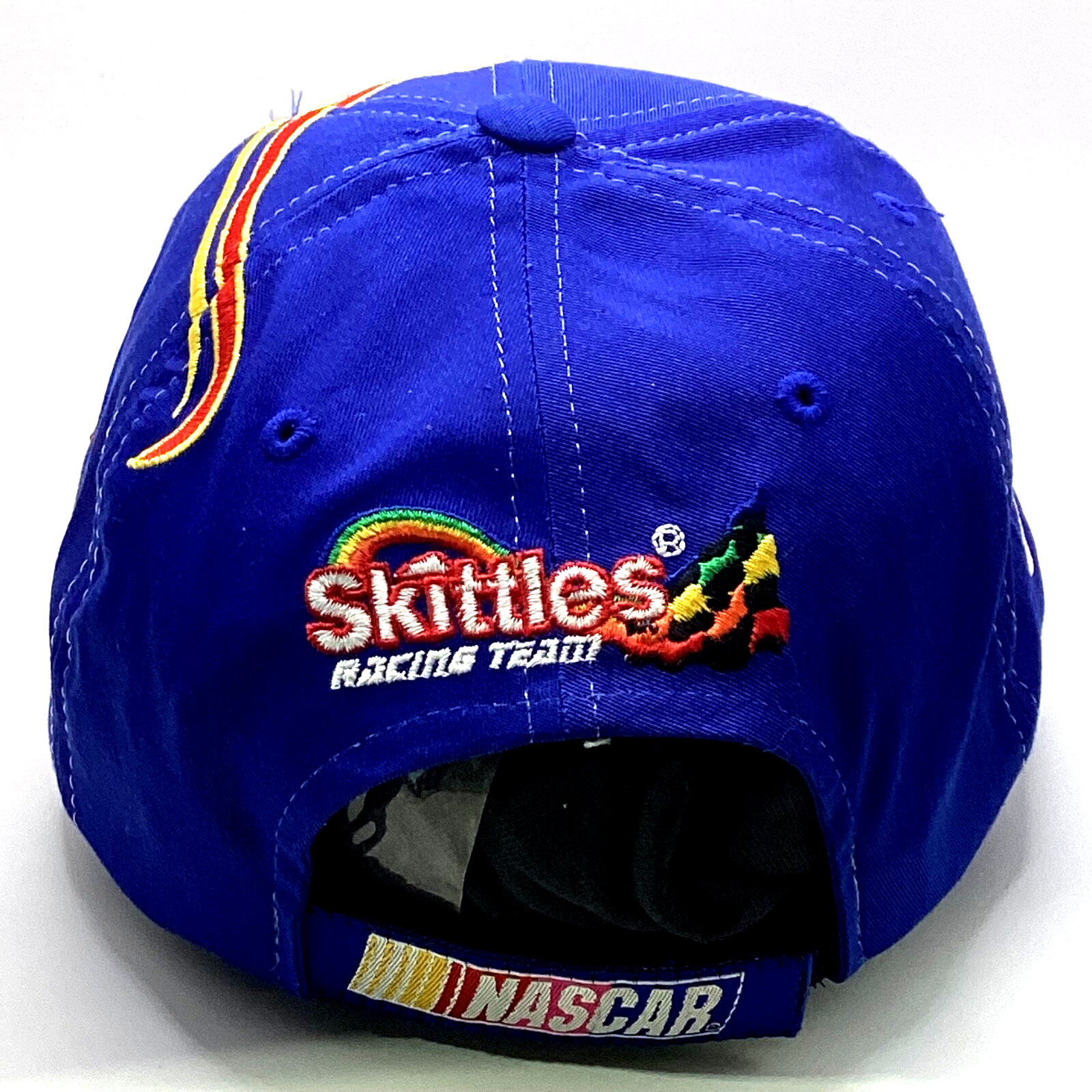 Vintage Nascar Skittles Logo Athletic Strapback Hat Cap Adjustable Ernie Irvan