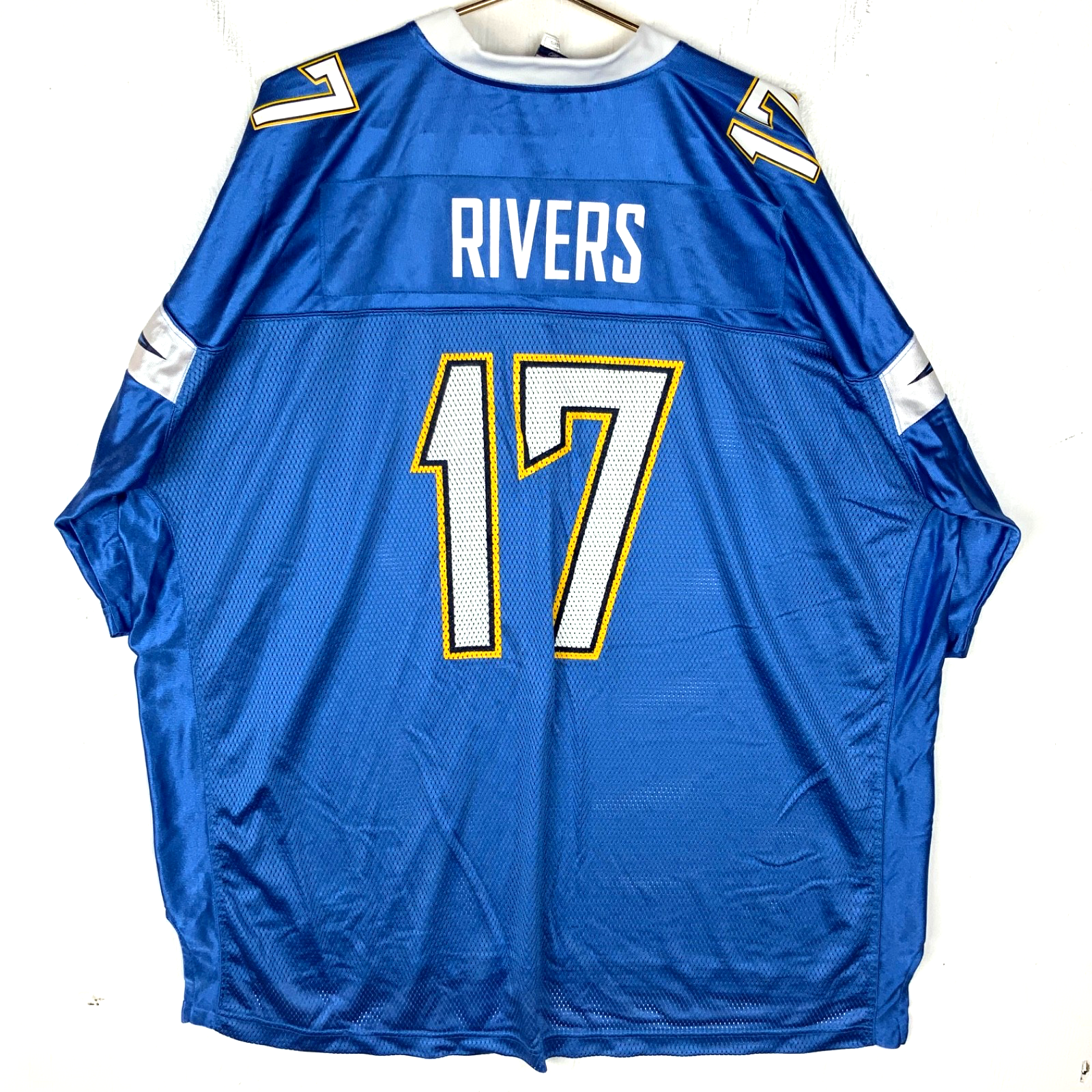 San Diego Charger Jersey 4XL Reebok Philip Rivers Blue Nfl