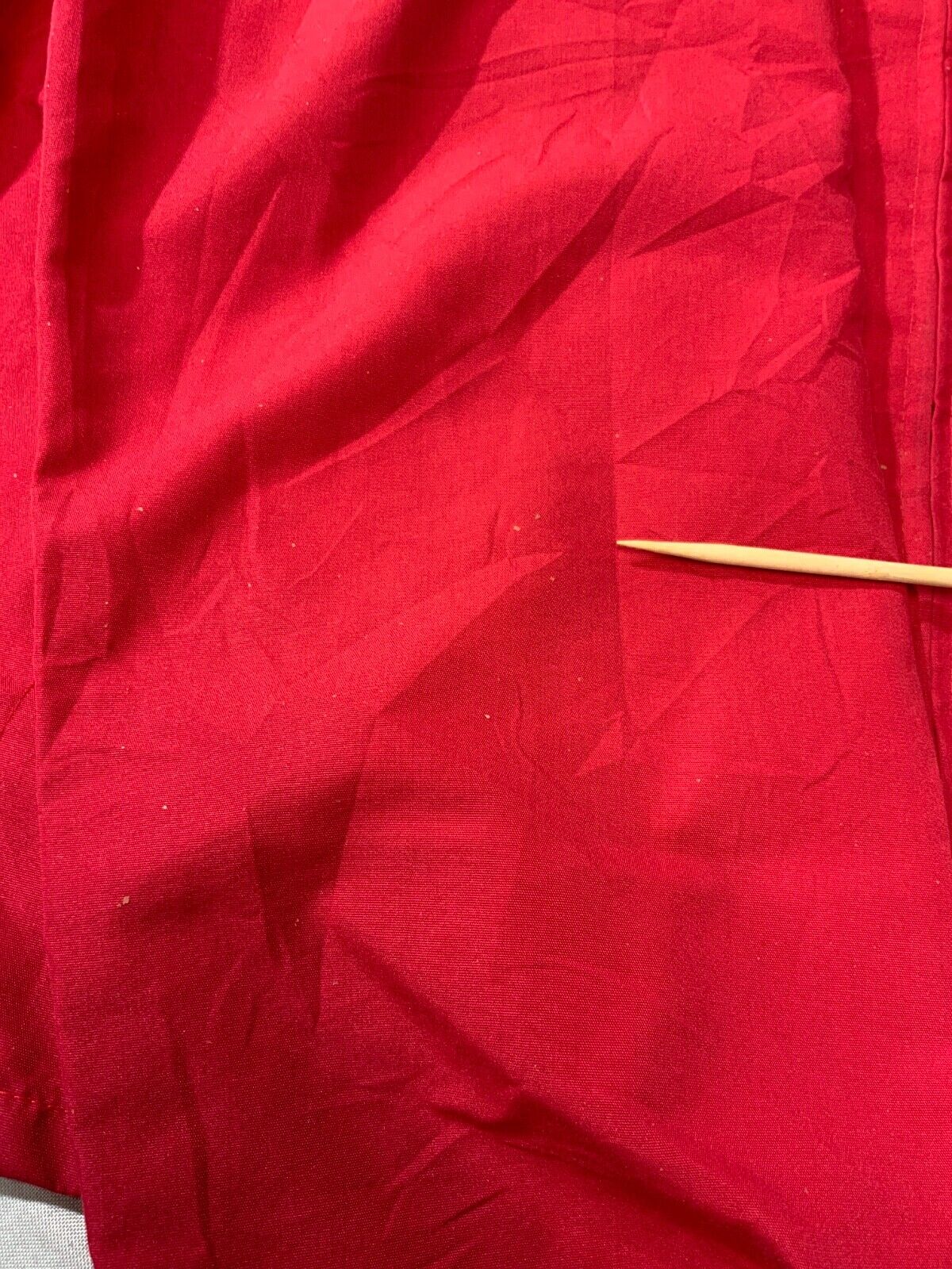 Vintage 1970s Harrington Jacket XL Red Full Zip Made In Usa Tamarack 70s