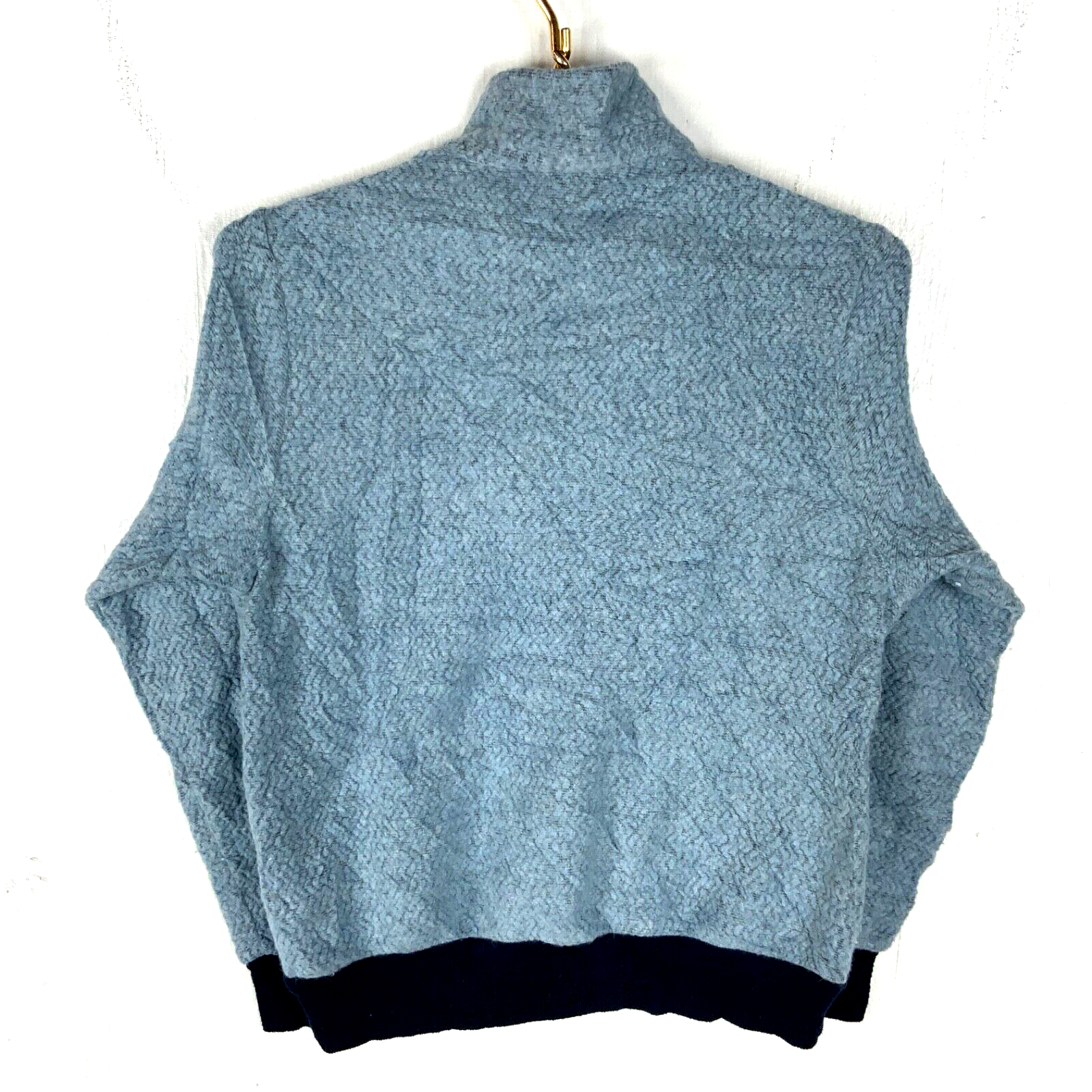 Patagonia Woolyester Fleece Sweater Jacket Women’s Small Blue Full Zip