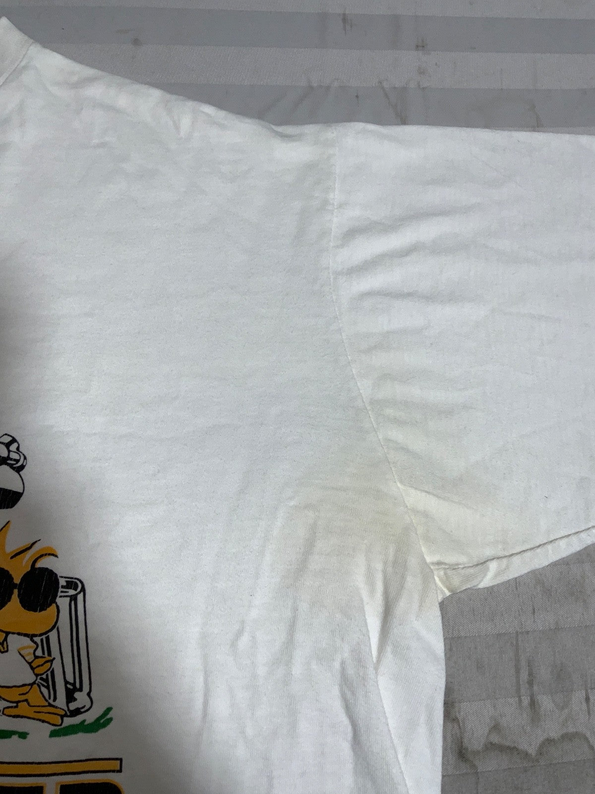 Vintage Manchester Spartans Snoopy Peanuts T-Shirt XL Made Usa Ncaa Football 90s