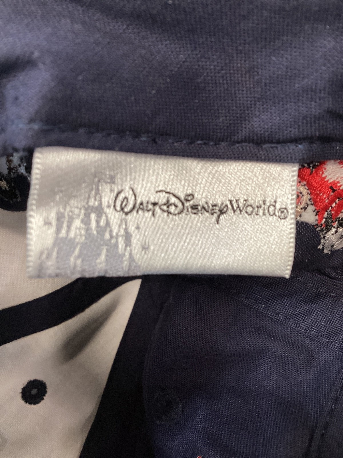 Vintage Walt Disney Mickey Mouse Through The Years Strapback Hat Cap Adjustable