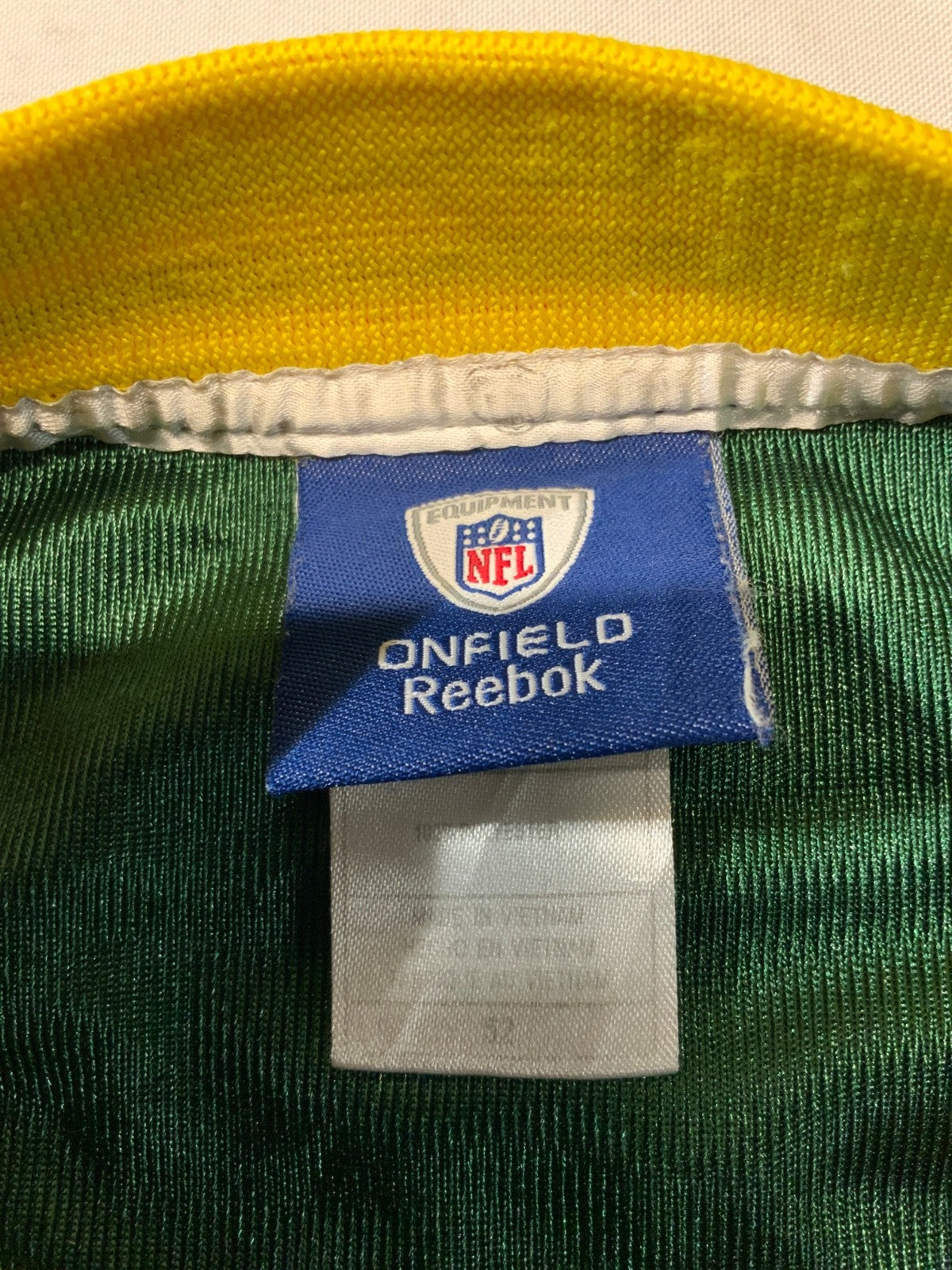 Green Bay Packers Jersey Size 52 Reebok B.J Raji Green Nfl