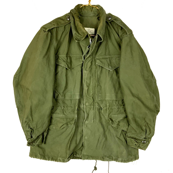 Vintage Us Army Og-107 Jacket Short Small Green Full Zip Vietnam Era 60s 70s