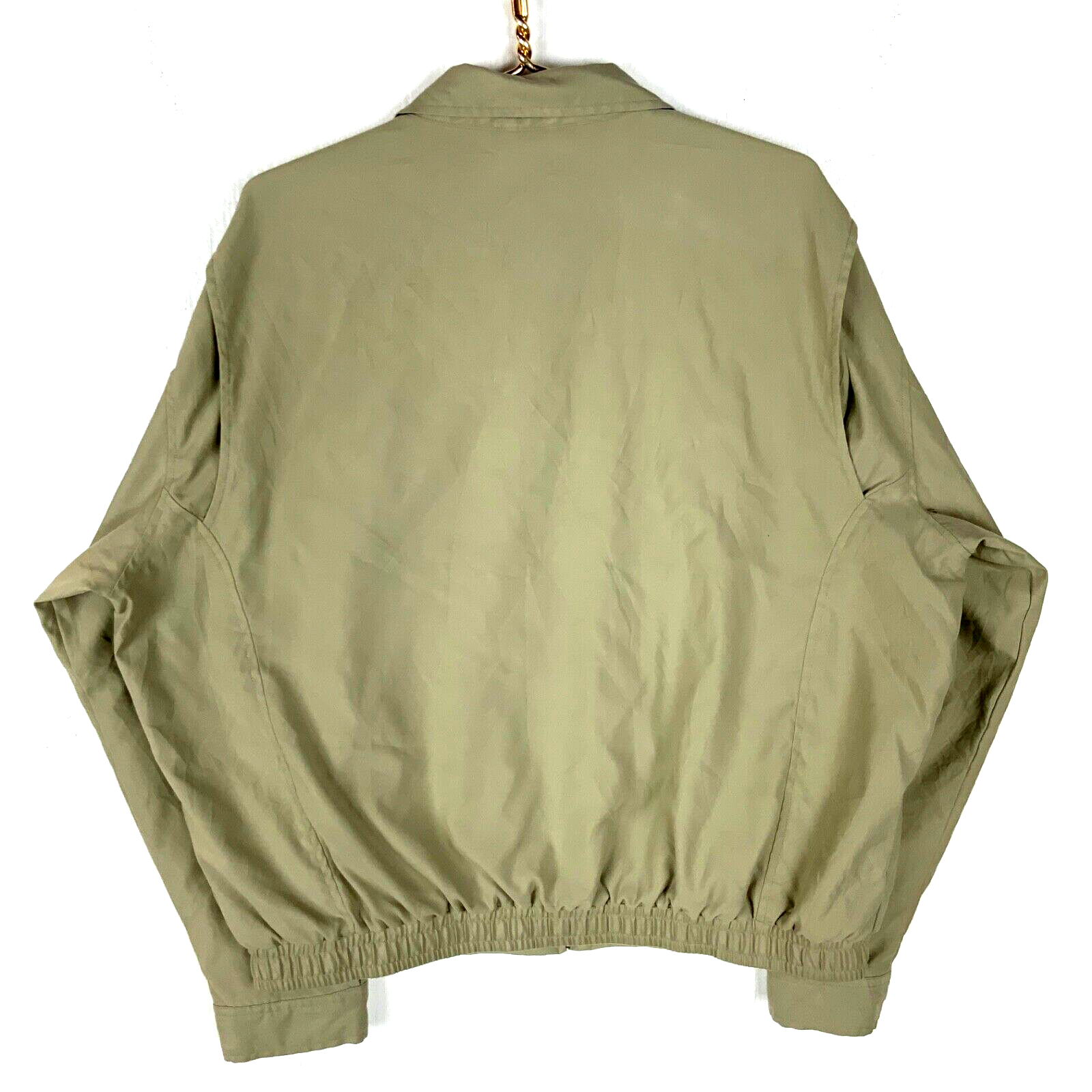 Vintage Polo Ralph Lauren Harrington Jacket XL Beige Lined 90s