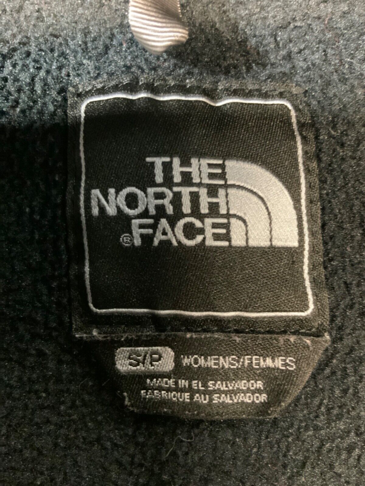 The North Face Fleece Sweater Jacket Women’s Small Black Full Zip