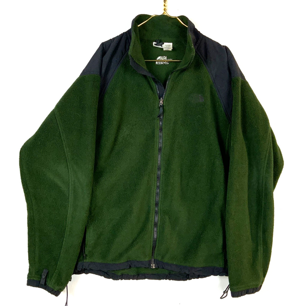 Vintage The North Face Fleece Sweater Jacket XL Full Zip Polartec Made Usa 90s