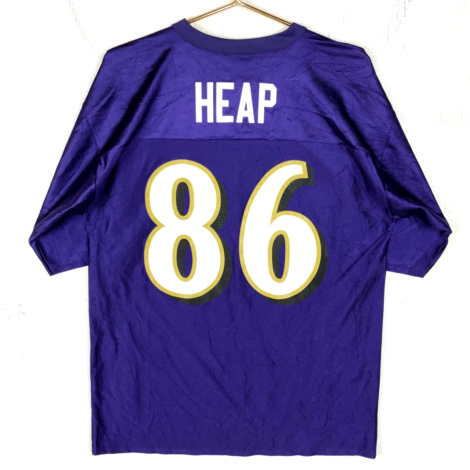 Baltimore Ravens Jersey Medium Todd Heap Purple Nfl