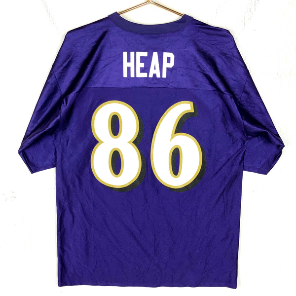Baltimore Ravens Jersey Medium Todd Heap Purple Nfl