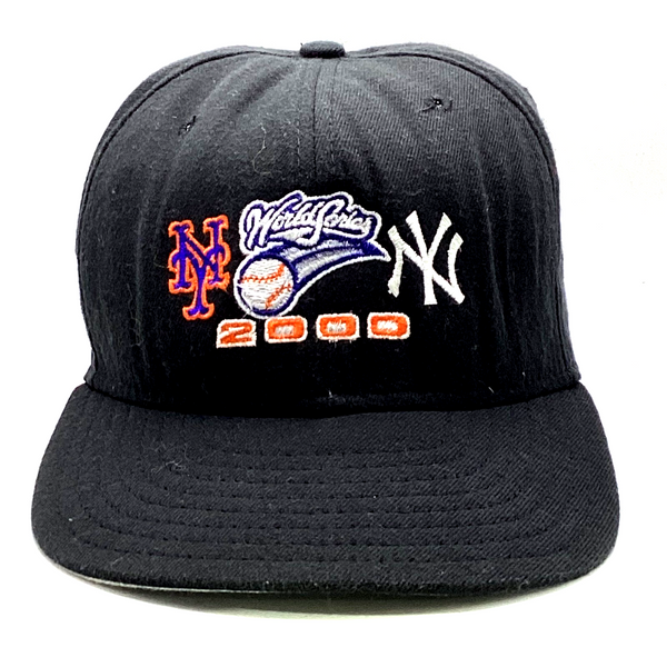 Vintage New York Mets Vs Yankees World Series New Era SnapBack Hat Cap Mlb Usa
