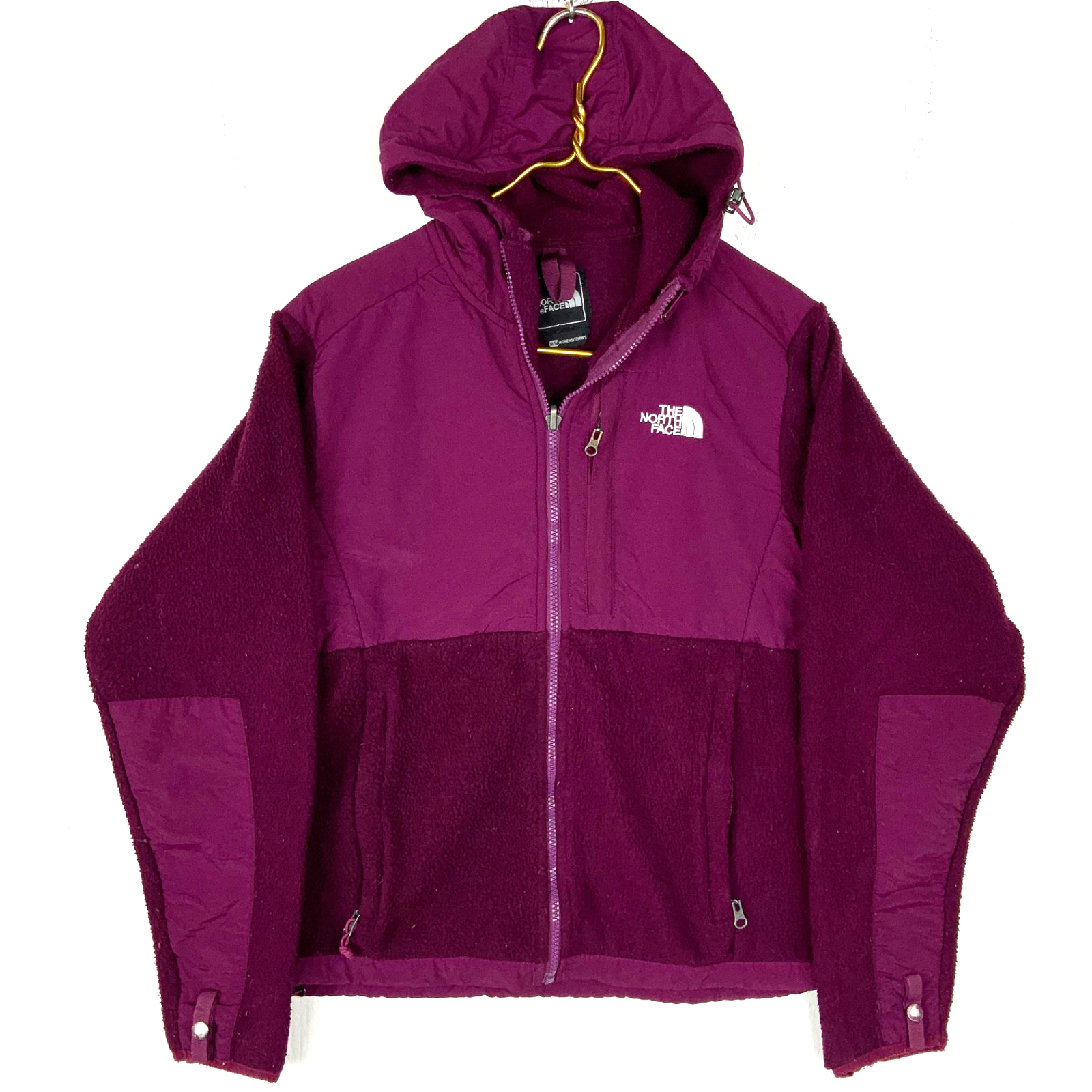 The North Face Denali Fleece Sweater Jacket Womens Medium Purple Full Zip