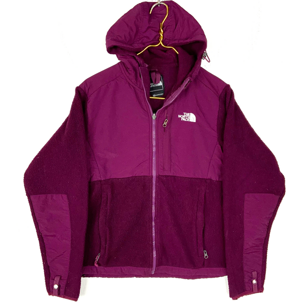 The North Face Denali Fleece Sweater Jacket Womens Medium Purple Full Zip