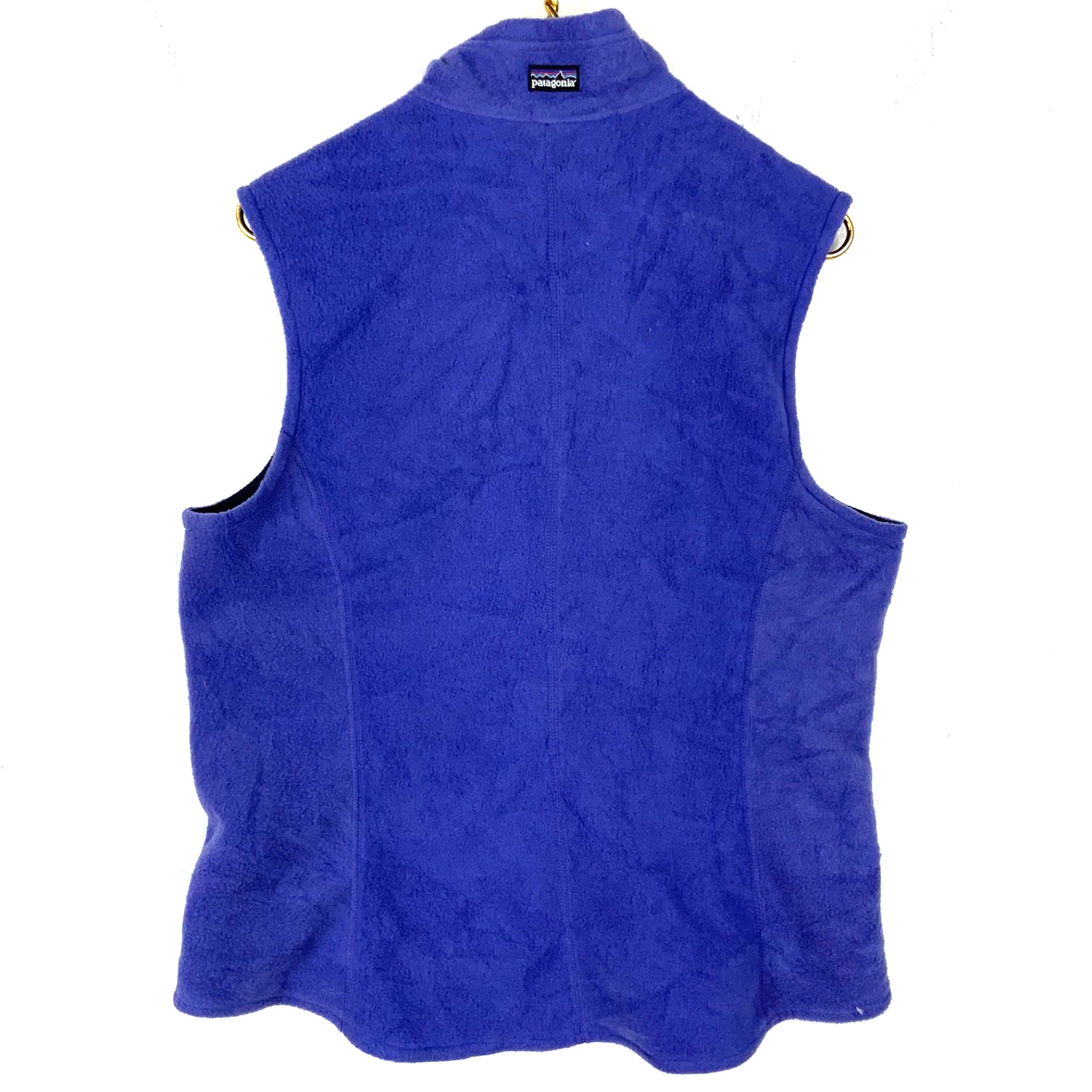 Vintage Patagonia Women's Lightweight Synchilla Vest Fleece Sweater Large Purple