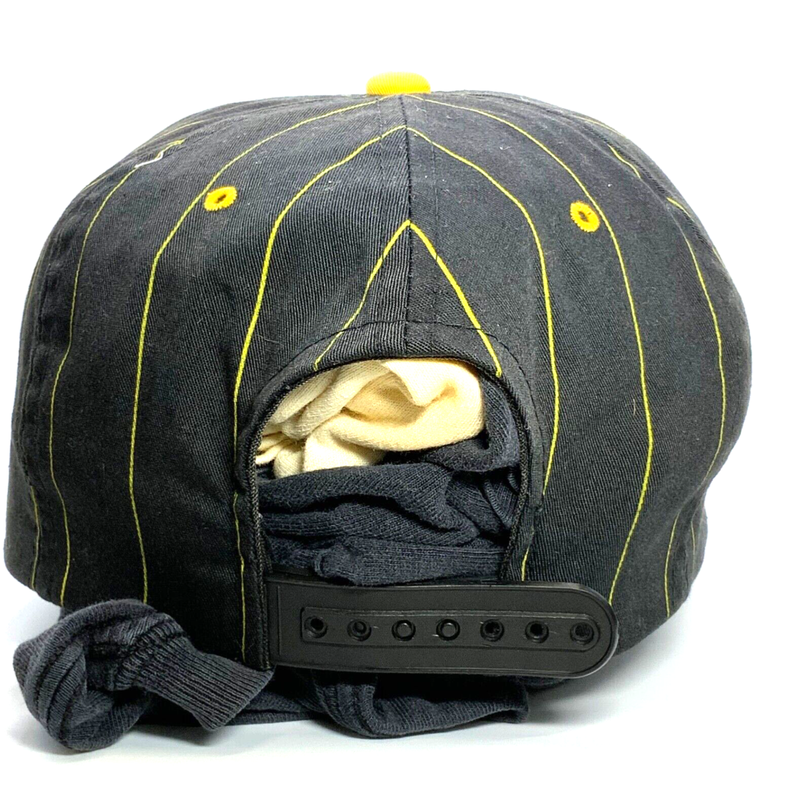 Vintage Pittsburgh Penguins Twins Enterprise Snapback Hat Cap Black Nhl Hockey