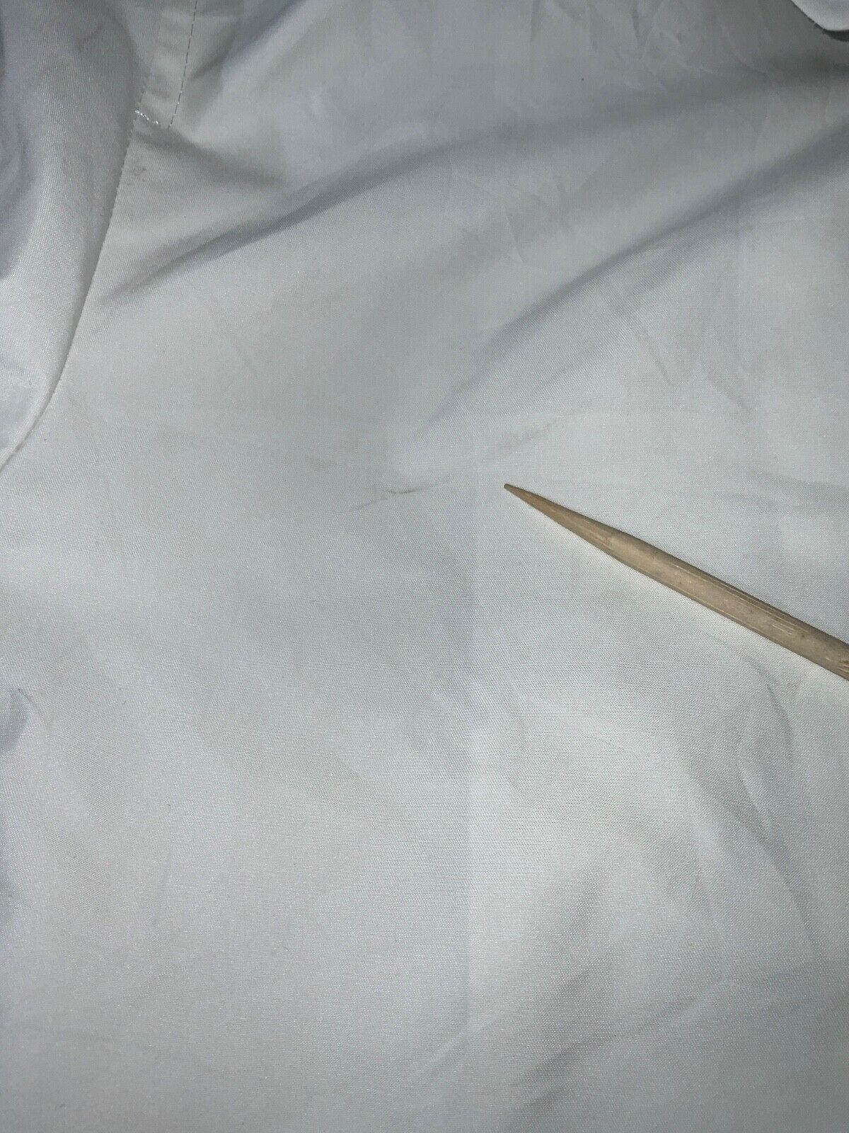 Burberry Women's Classic Trench Jacket Size 16 Small White Full Zip Lined