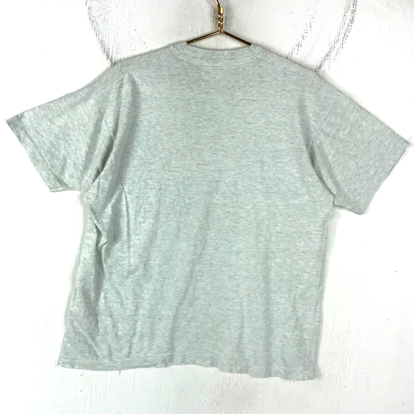 Vintage Pittsburgh Penguins T-shirt XL Gray Made In Usa Single Stitch Nhl 90s