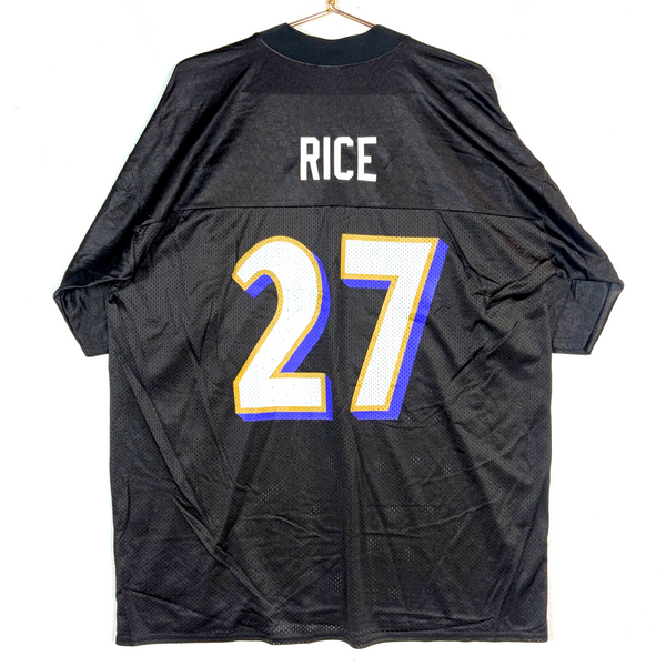 Baltimore Ravens Jersey XL Reebok Ray Rice Black Nfl