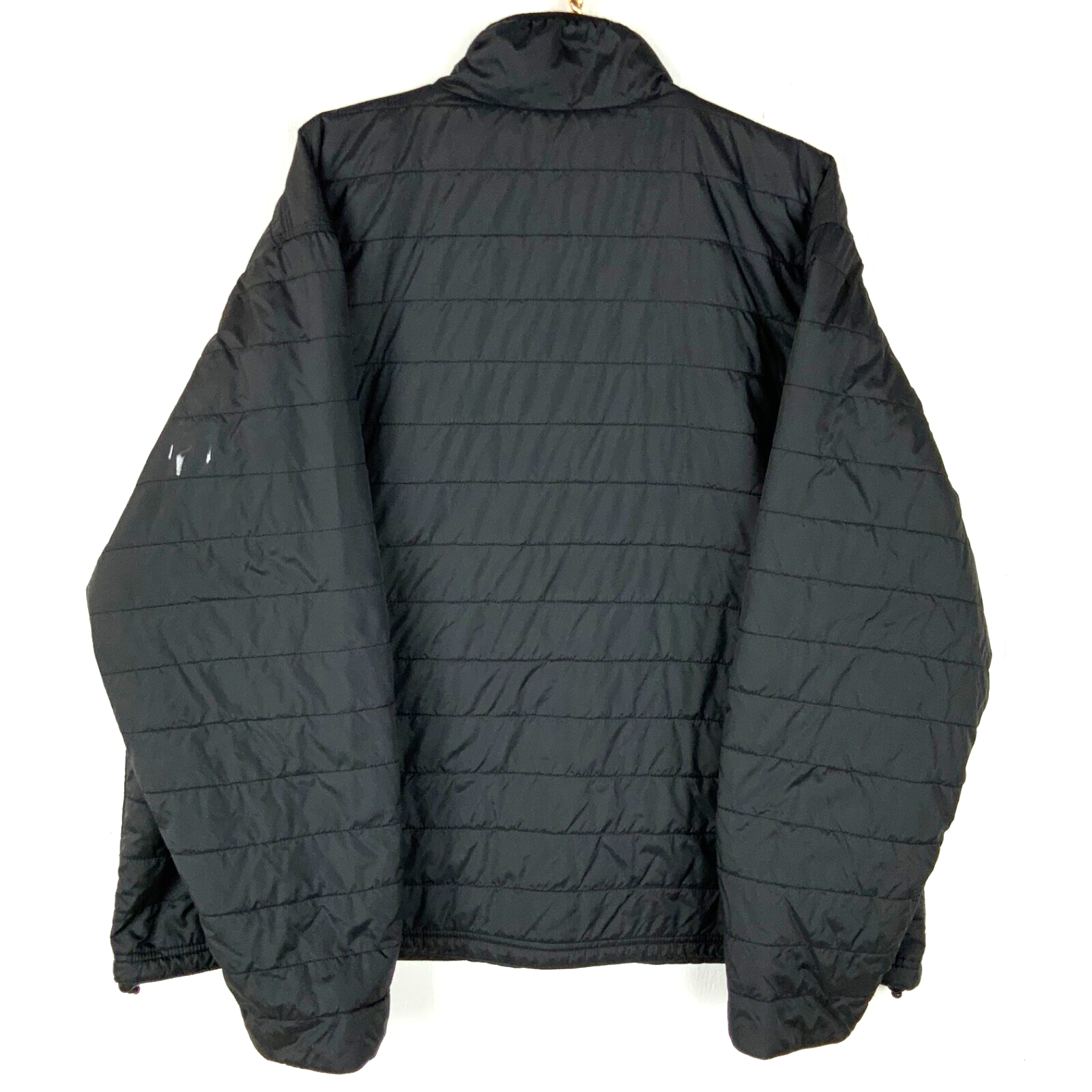 Carhartt Light Puffer Bomber Jacket Size 2XL Black Full Zip Work Wear