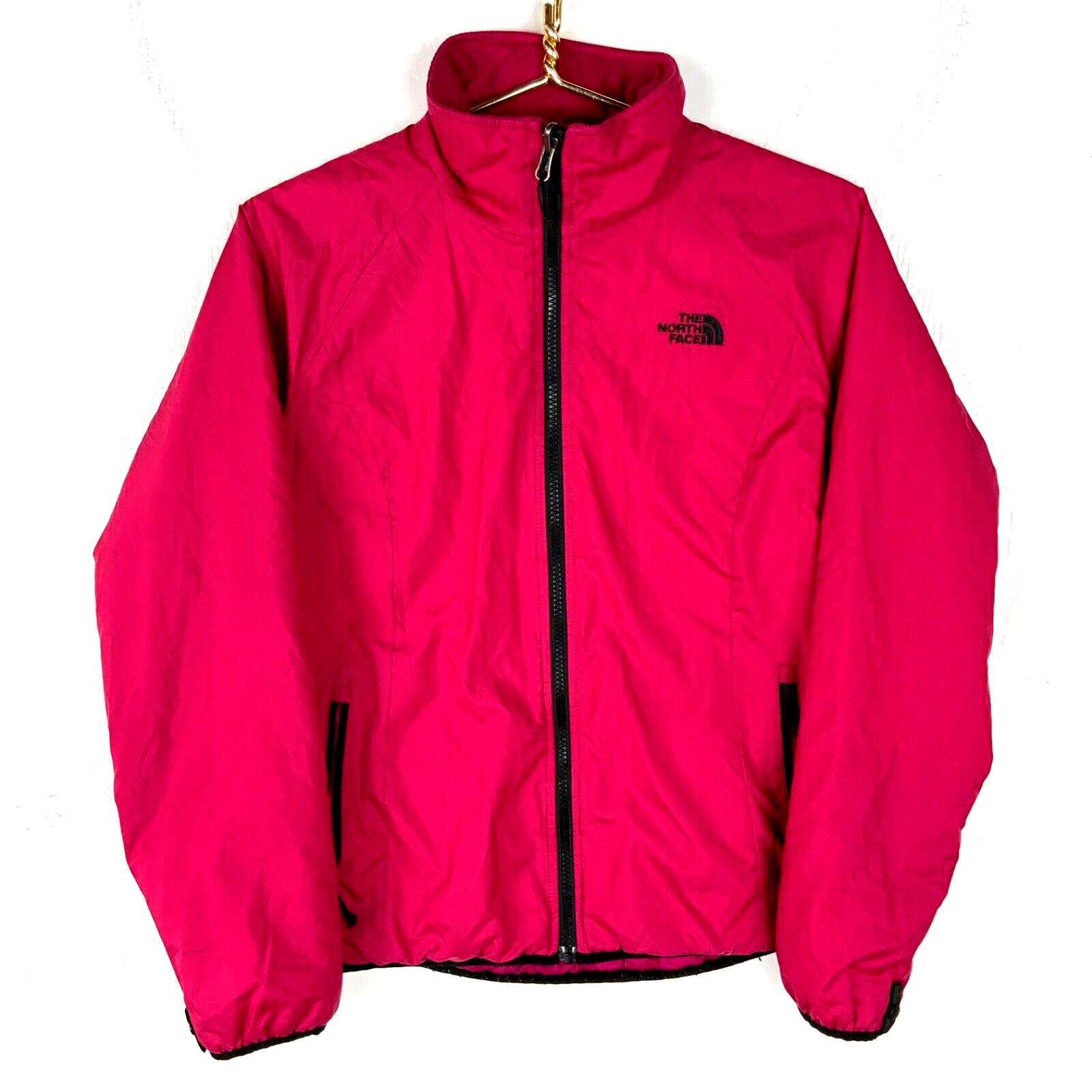 The North Face Women's Light Puffer Jacket Small Pink Full Zip