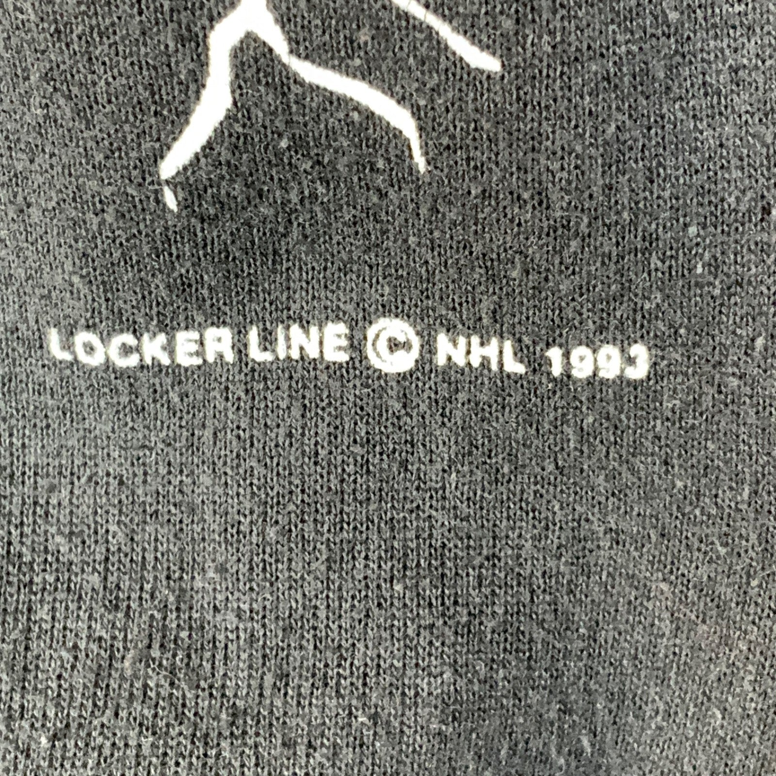 Vintage Anaheim Ducks Sweatshirt Large Black Made Usa 1993 Nhl Hockey Power 90s