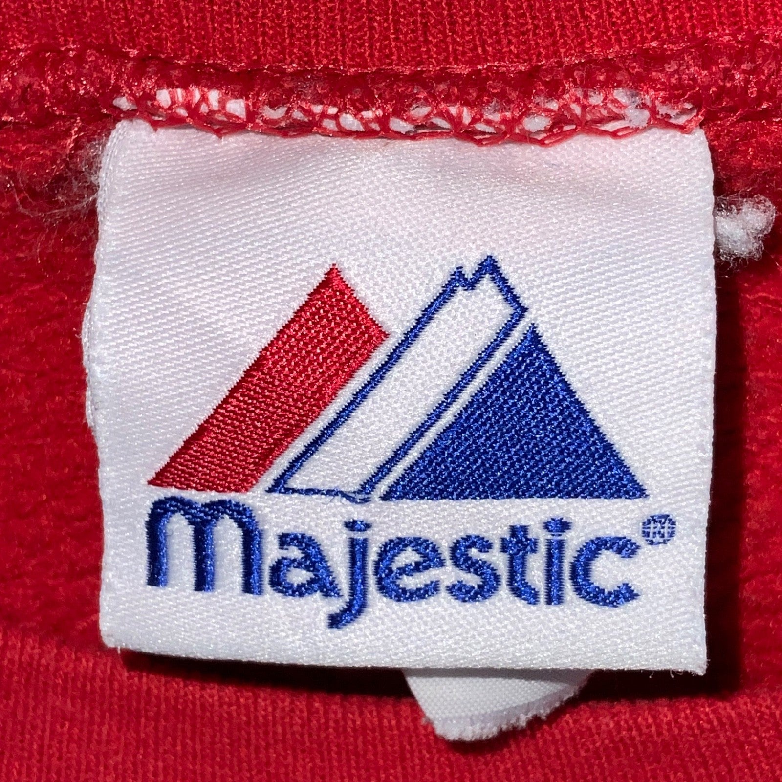Vintage Philadelphia Phillies Majestic Sweatshirt Large Red Mlb Baseball Y2K
