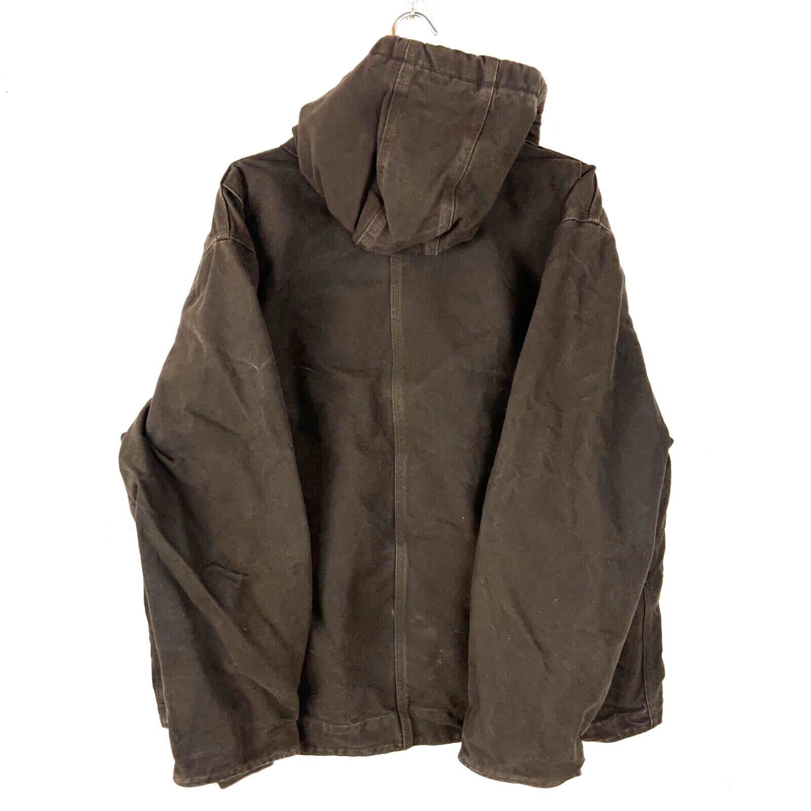 Carhartt Sierra Sherpa Lined Jacket 2XL Brown Full Zip Workwear