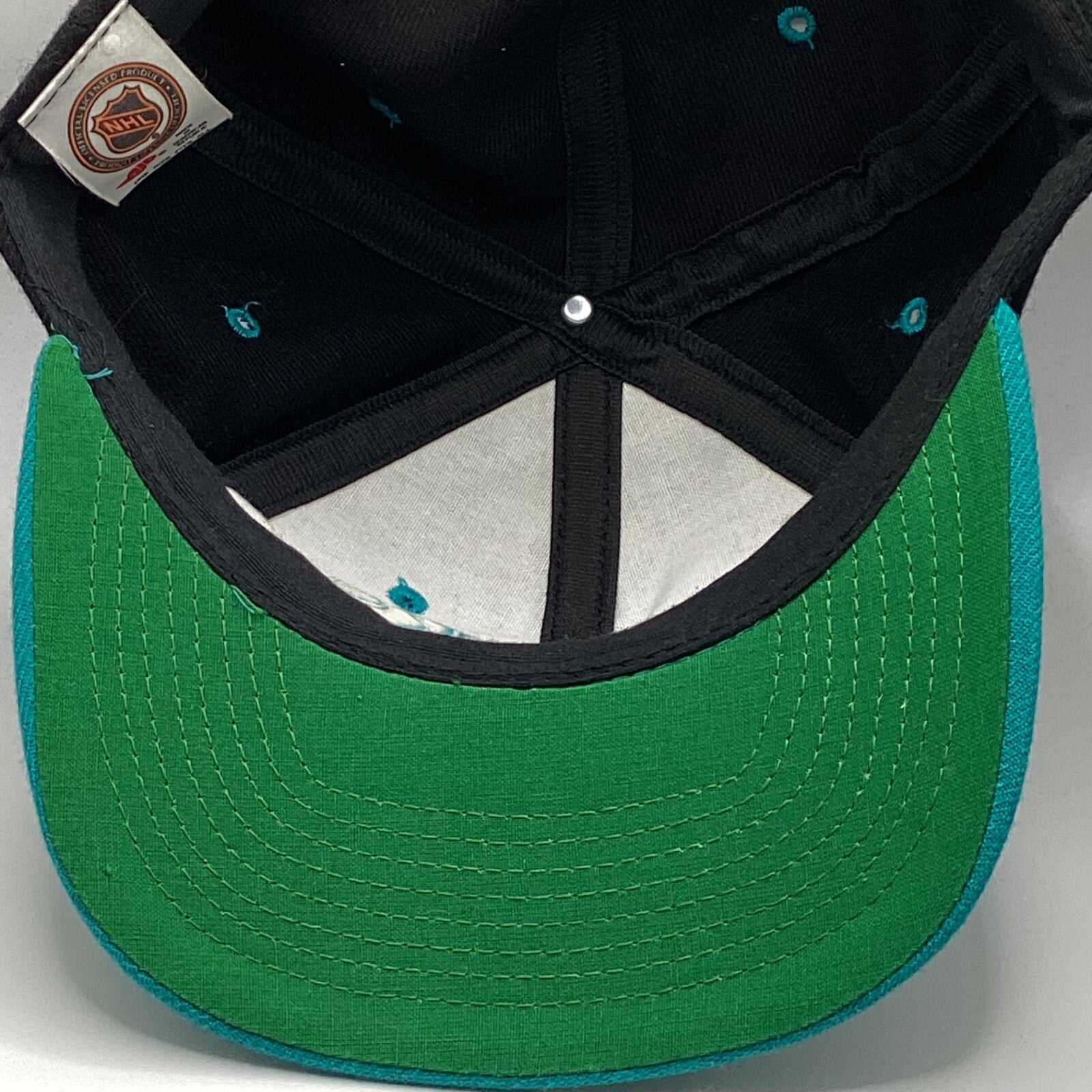 Vintage San Jose Sharks SnapBack Hat Cap Adjustable Nhl