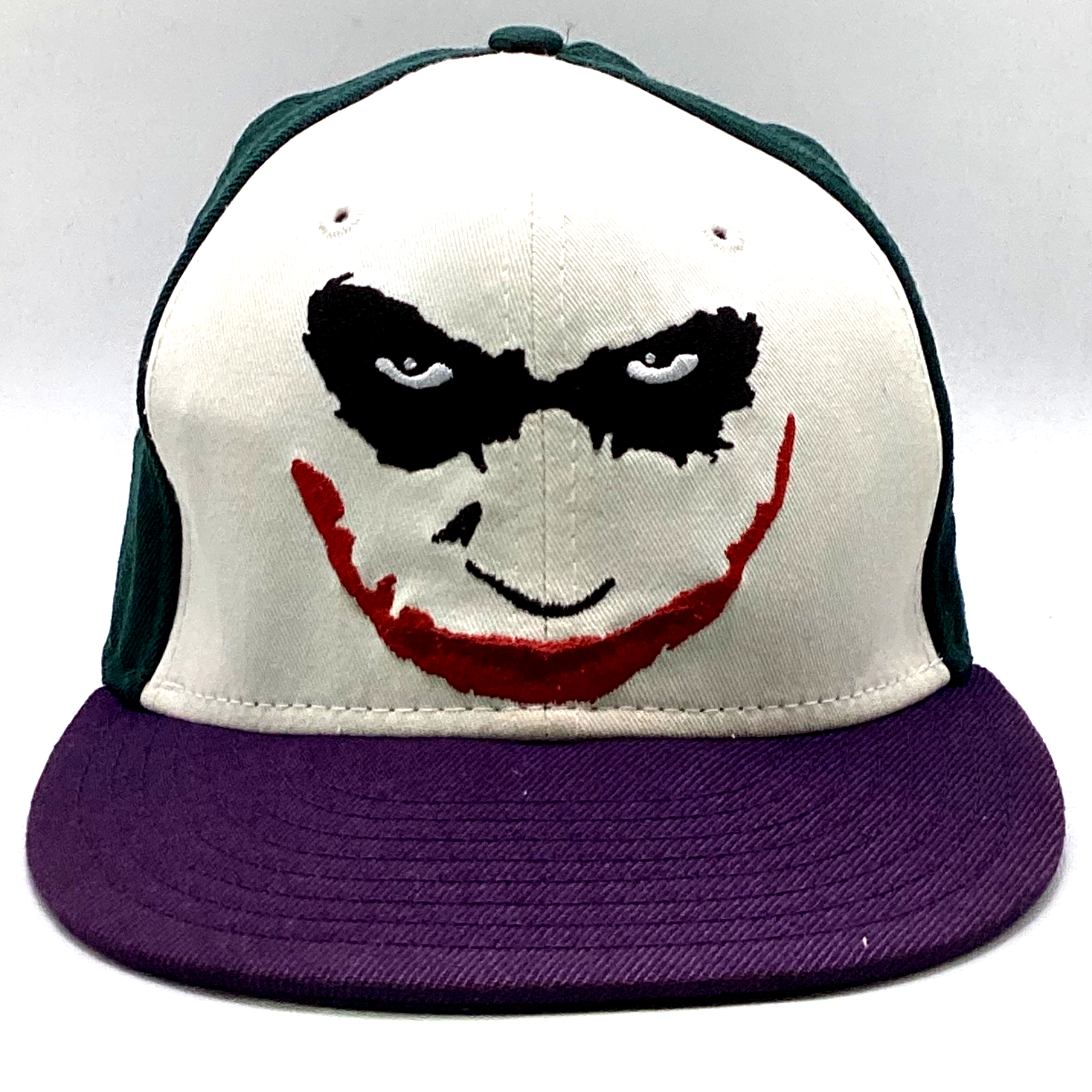 Vintage DC Comics Joker The Dark Knight New Era 59Fifty Fitted Hat Cap