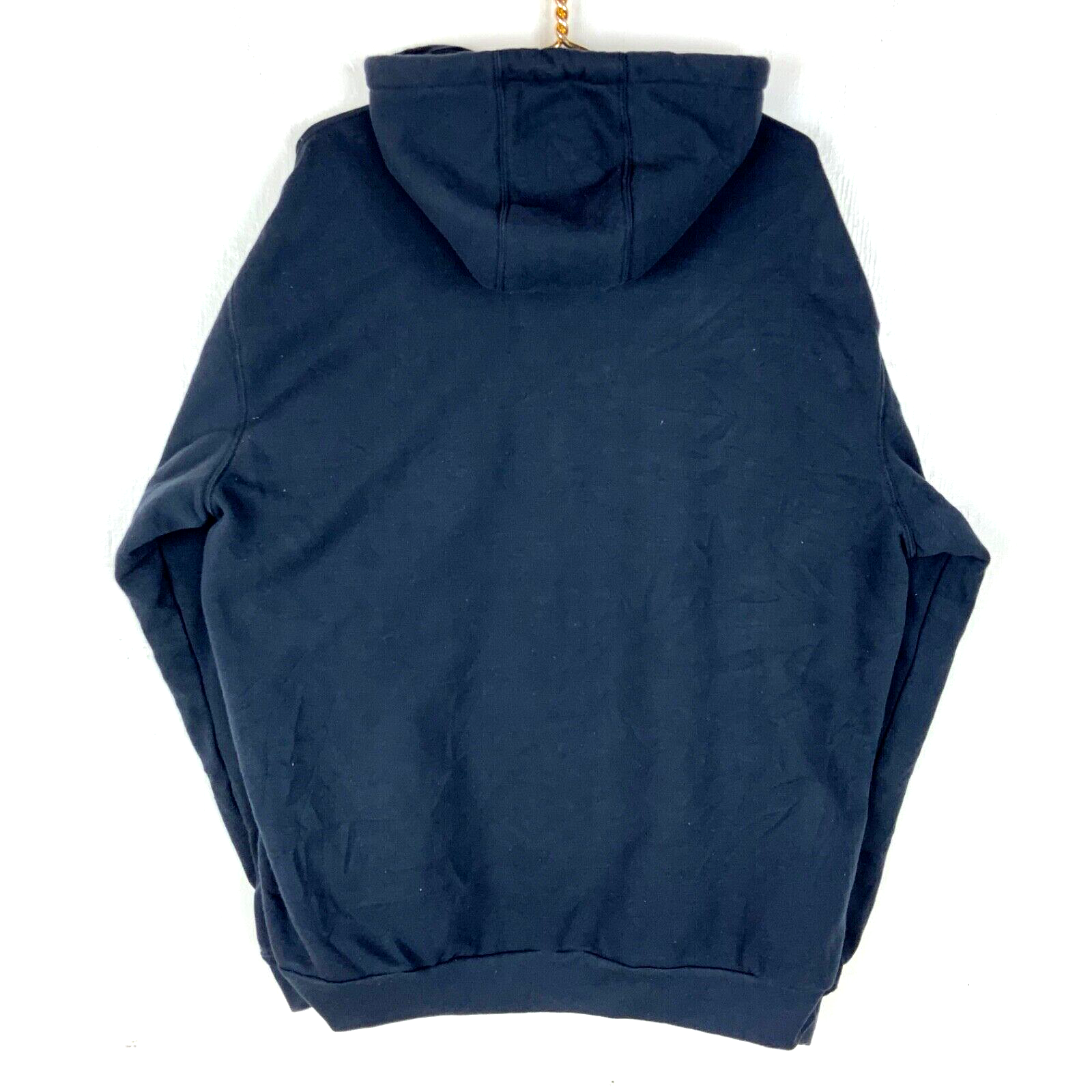 Carhartt Active Lined Sweatshirt Hoodie Jacket XL Tall Blue Full Zip Workwear
