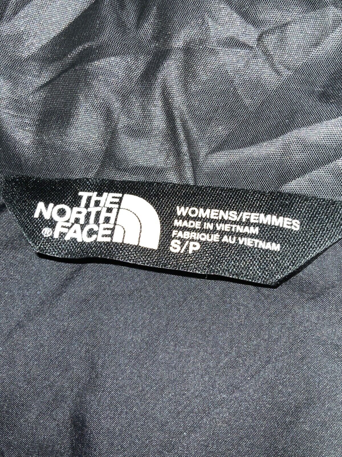 The North Face Women's 550 Down Puffer Vest Size Small Black Full Zip