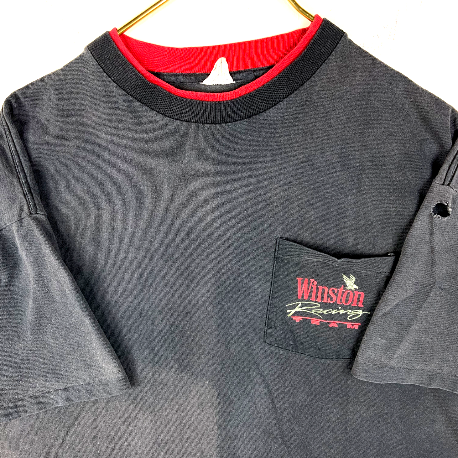 Vintage Winston Racing Team T-shirt Large Single Stitch 1992 Made In Usa