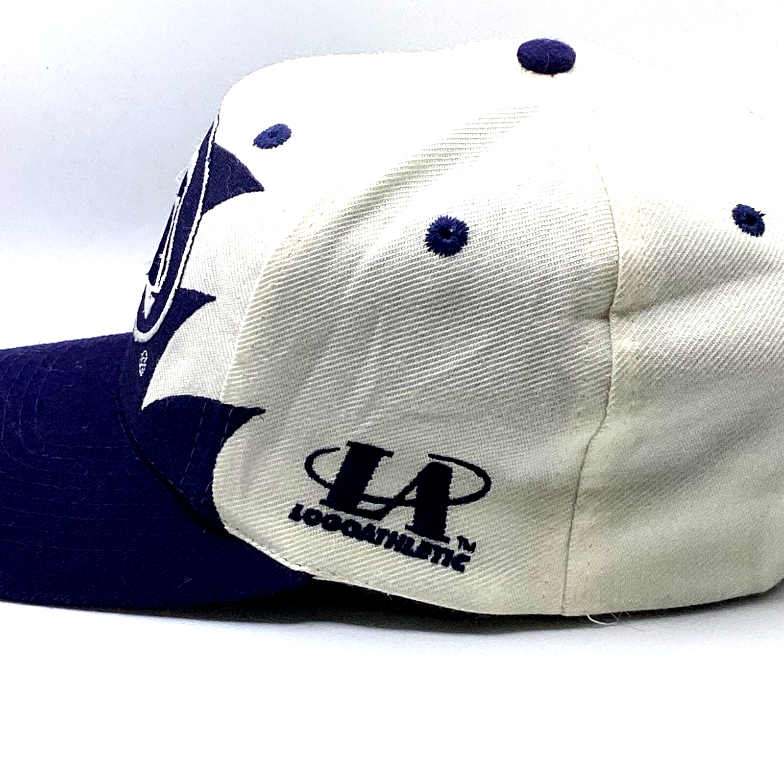 Vintage Penn State Nittany Lions Sharktooth Snapback Hat Logo Athletic Ncaa 90s