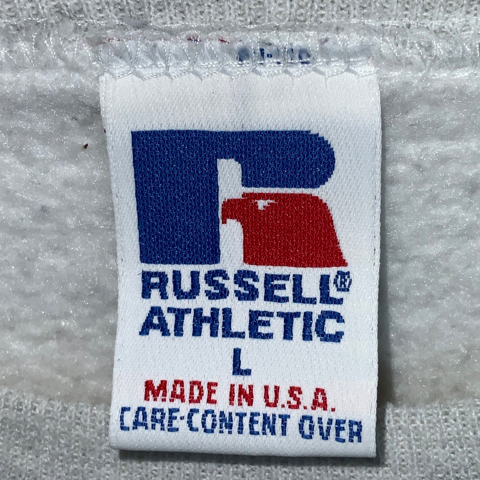 Vintage Denver Broncos Russell Sweatshirt Large Gray Nfl Authentic ProLine 90s