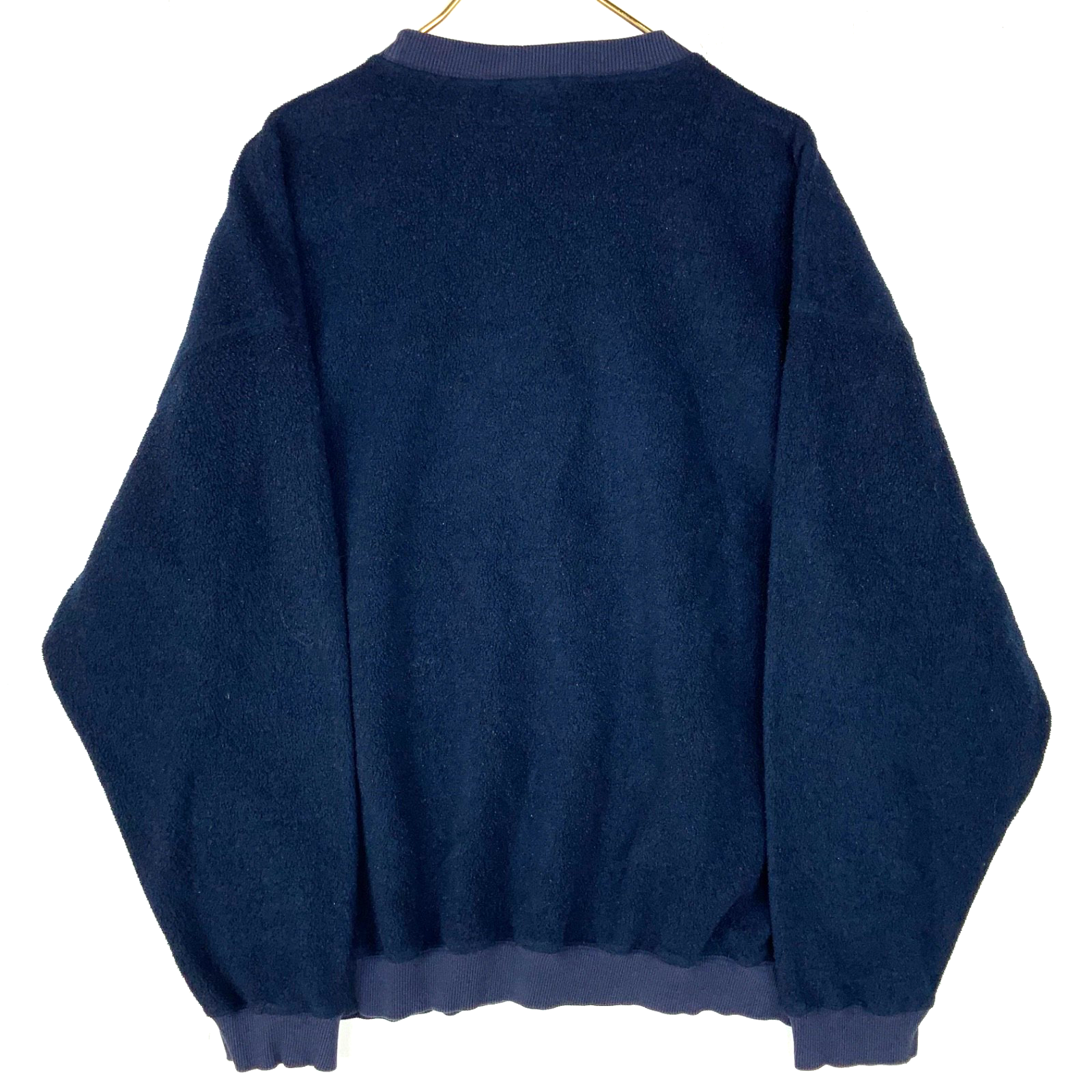 Vintage Disney 100 Acre Wood Friends Fleece Sweater Jacket Large Blue Cartoon