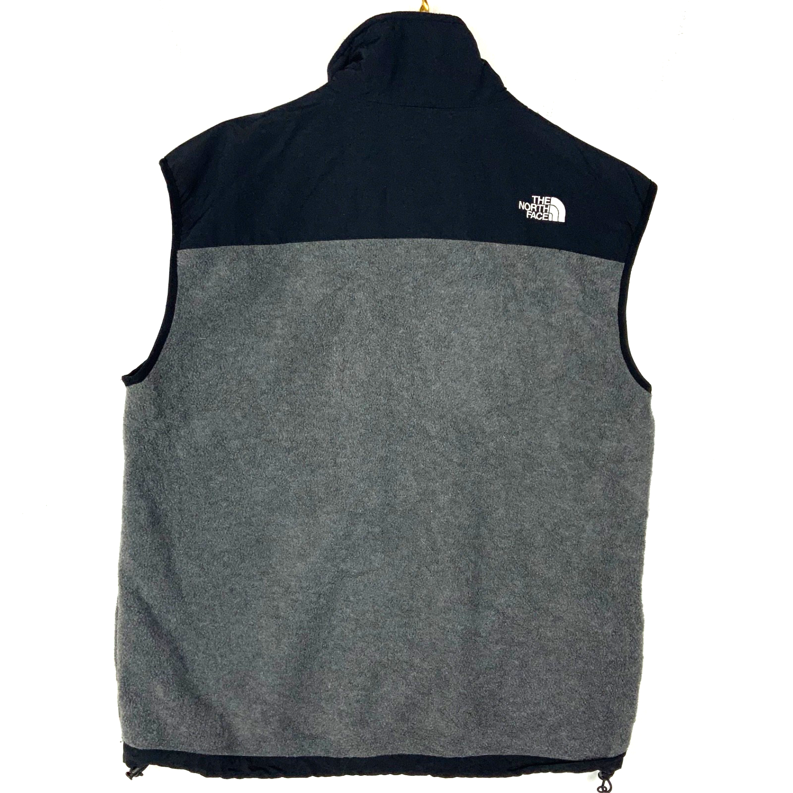 The North Face Denali Fleece Sweater Vest Size Large Gray Full Zip