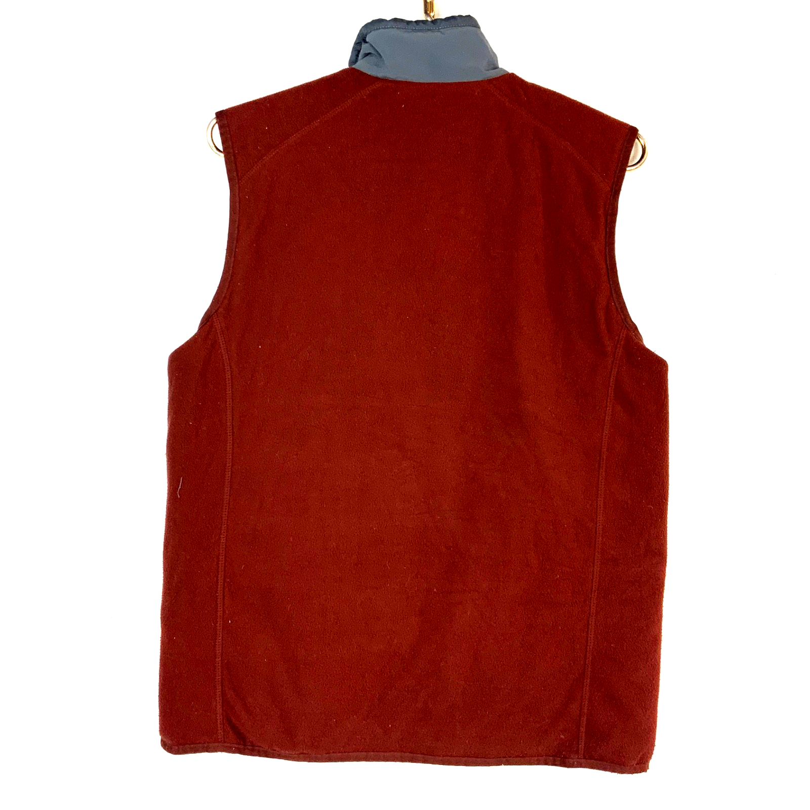 The North Face Vest Small Red Full Zip Reversible Fleece
