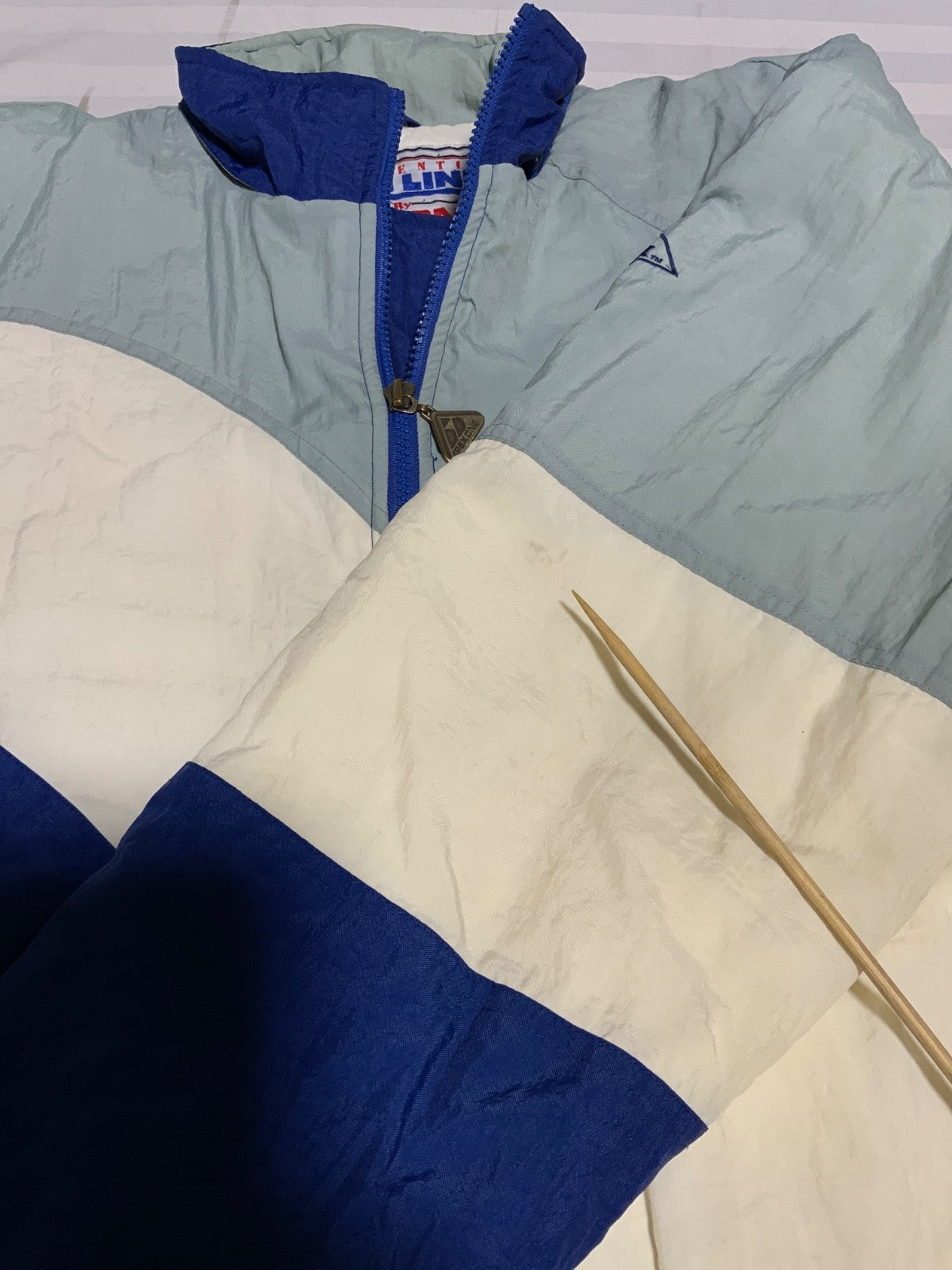 Vintage Dallas Cowboys Apex One Jacket Medium Full Zip Puffer Nfl Pro Line