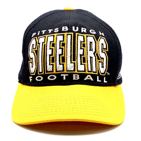 Vintage Pittsburgh Steelers Apex One SnapBack Hat Cap Adjustable Nfl Pro Line