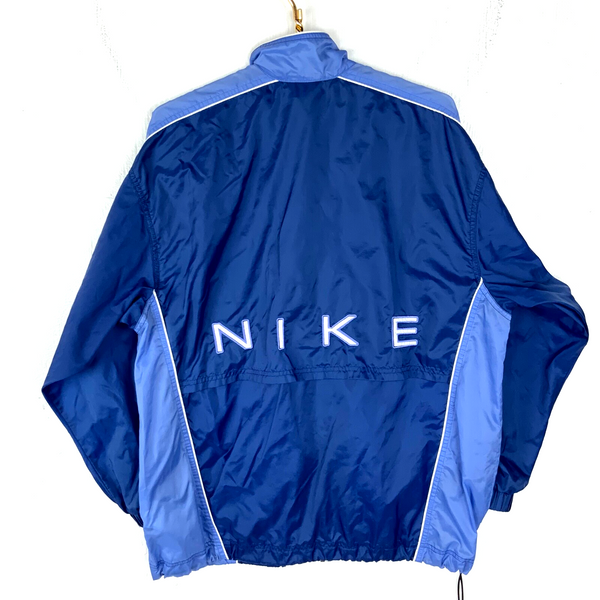 Vintage Nike Windbreaker Jacket Women's Medium Purple Full Zip 90s